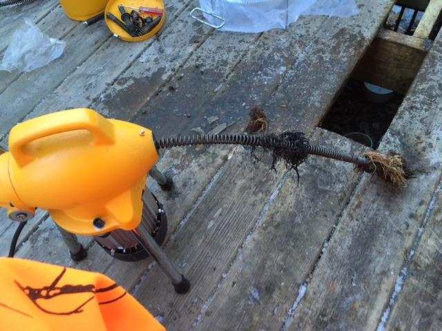 Steel Dragon Tools K-50 Drain Cleaner Cleaning Machine with 130 ft. C8 Cable 58980 customer photo 2