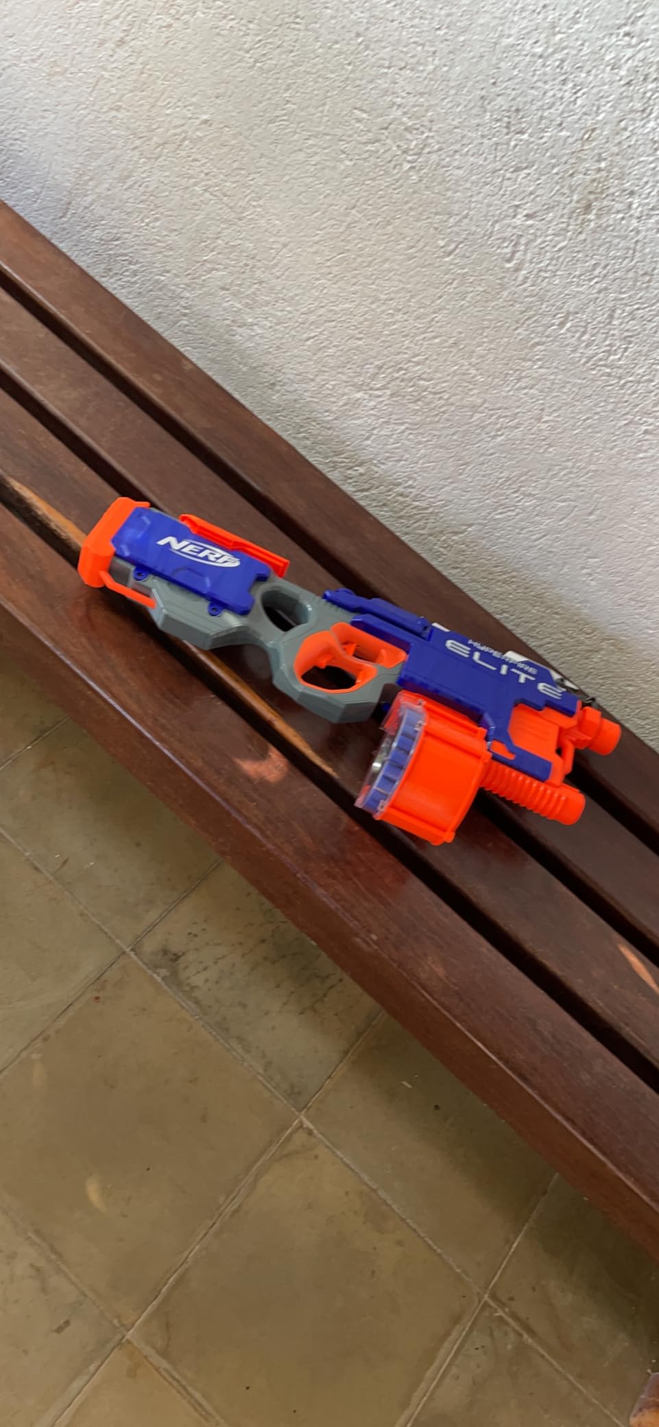Nerf HyperFire Motorized Elite Blaster, 25-Dart Drum, Fires Up to 5 Darts Per Second, Includes 25 Official Elite Darts customer photo 1