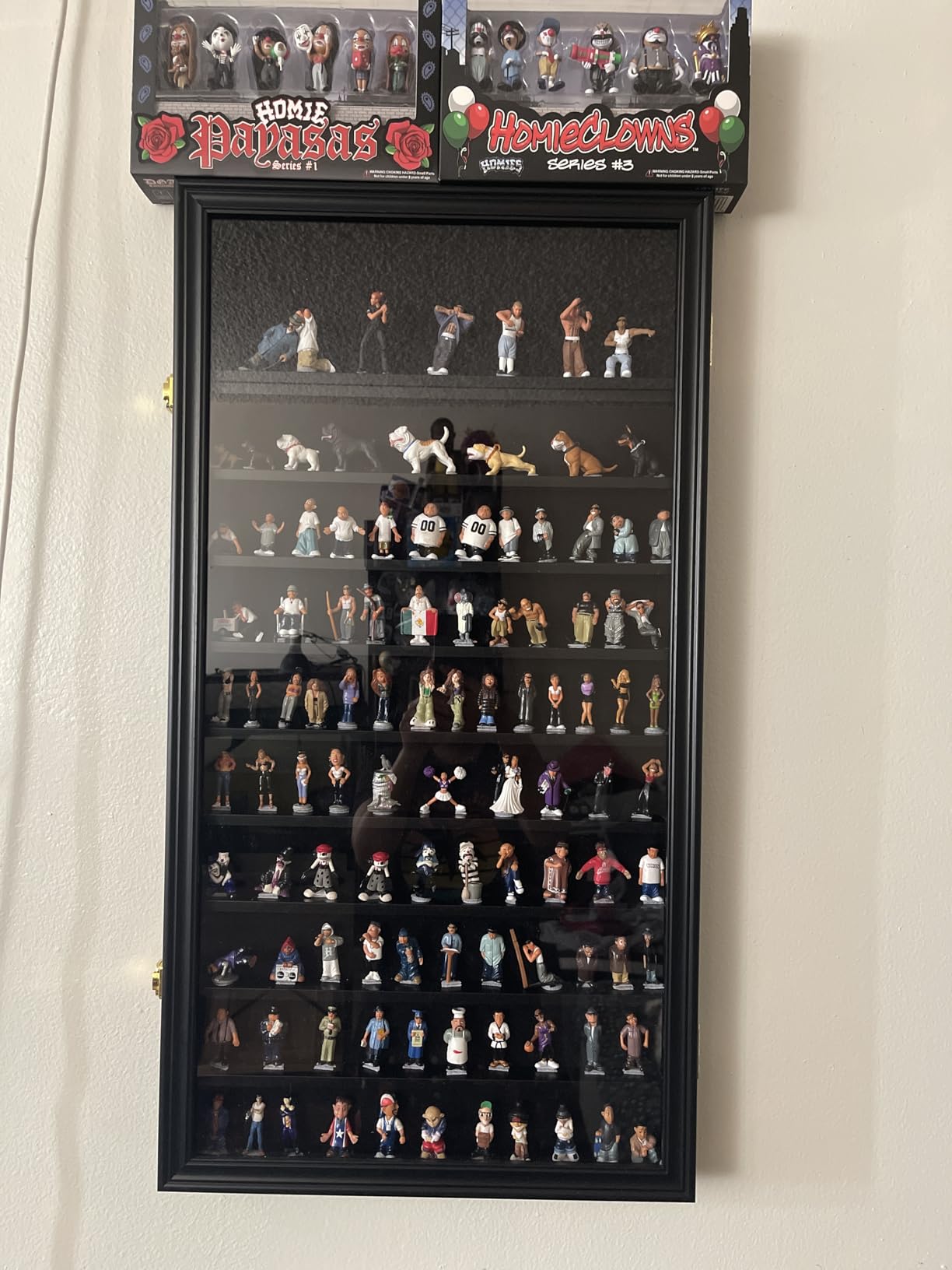 Pro Collector's Minifigure Display Case - Building Block Toy Cabinet Showcase 2.25