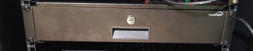 Rack Mount Drawer for 19-Inch Server Cabinet Case Or DJ with Lock and Key 2U Black customer photo 1