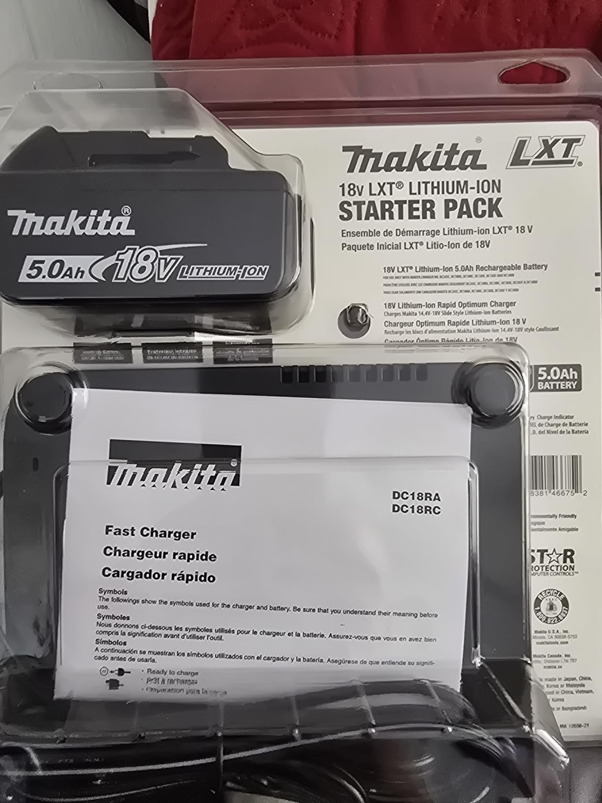 Makita BL1850BDC1 18V LXT Lithium-Ion Battery and Charger Starter Pack (5.0Ah) customer photo 2