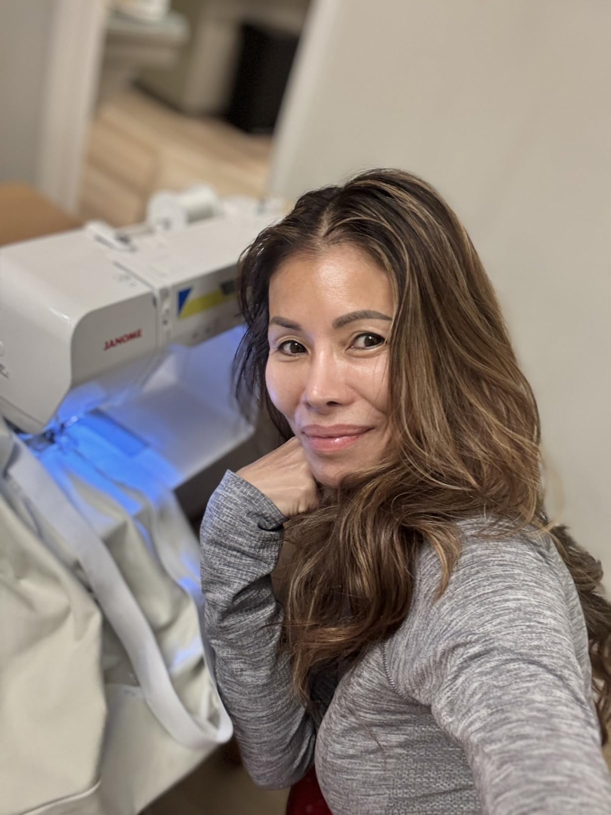 Janome MOD-30 Computerized Sewing Machine with 30 Built-In Stitches, 3 One-Step Buttonholes, Drop Feed and Accessories customer photo 1