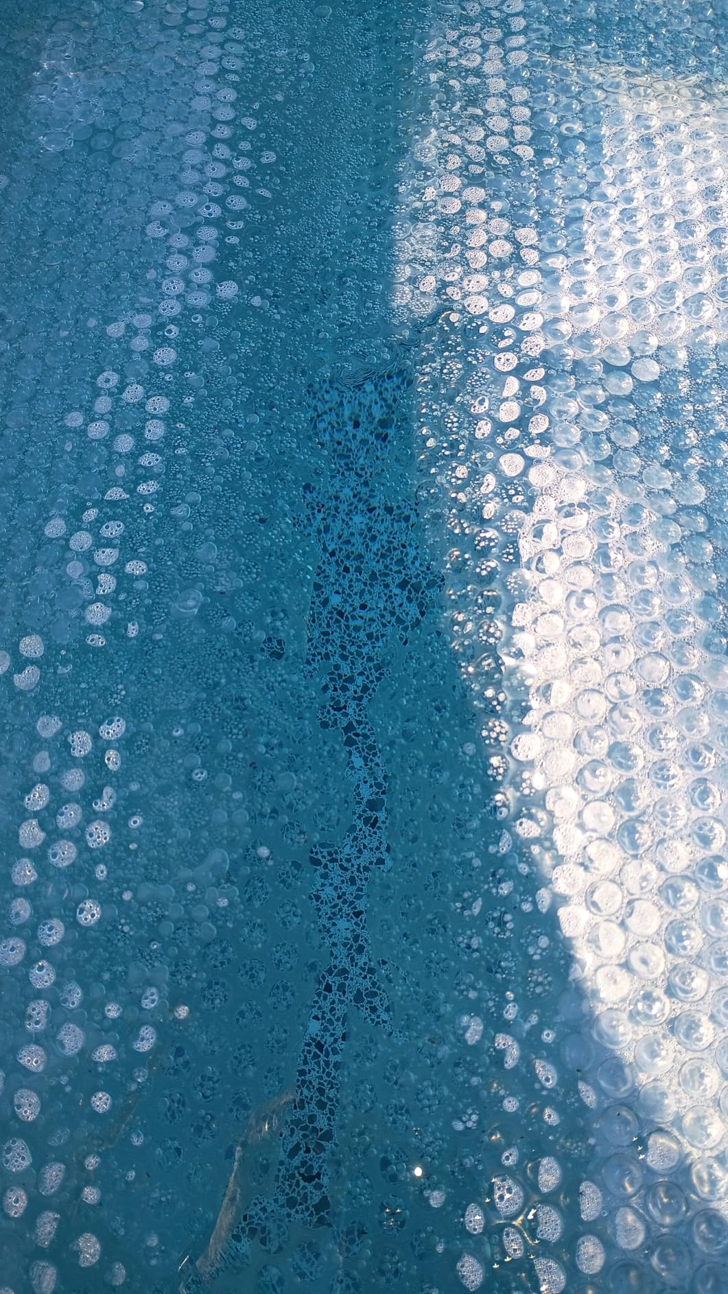 Sun2Solar Blue 16 ft x 32 ft Rectangle Solar Cover | 12 Mil | Heat Retaining Blanket for Rectangular Inground & Above Ground Swimming Pools | 1200 Series customer photo 2