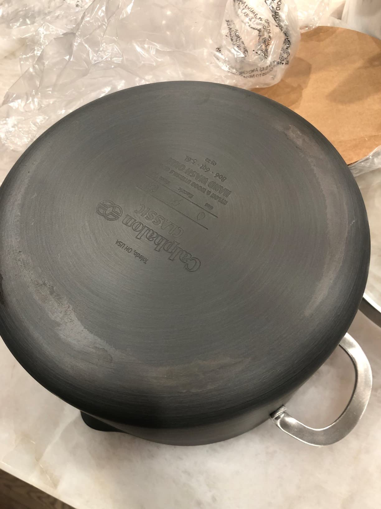 Calphalon Classic Nonstick Cookware Set, 10-piece, Grey (1945597) customer photo 2
