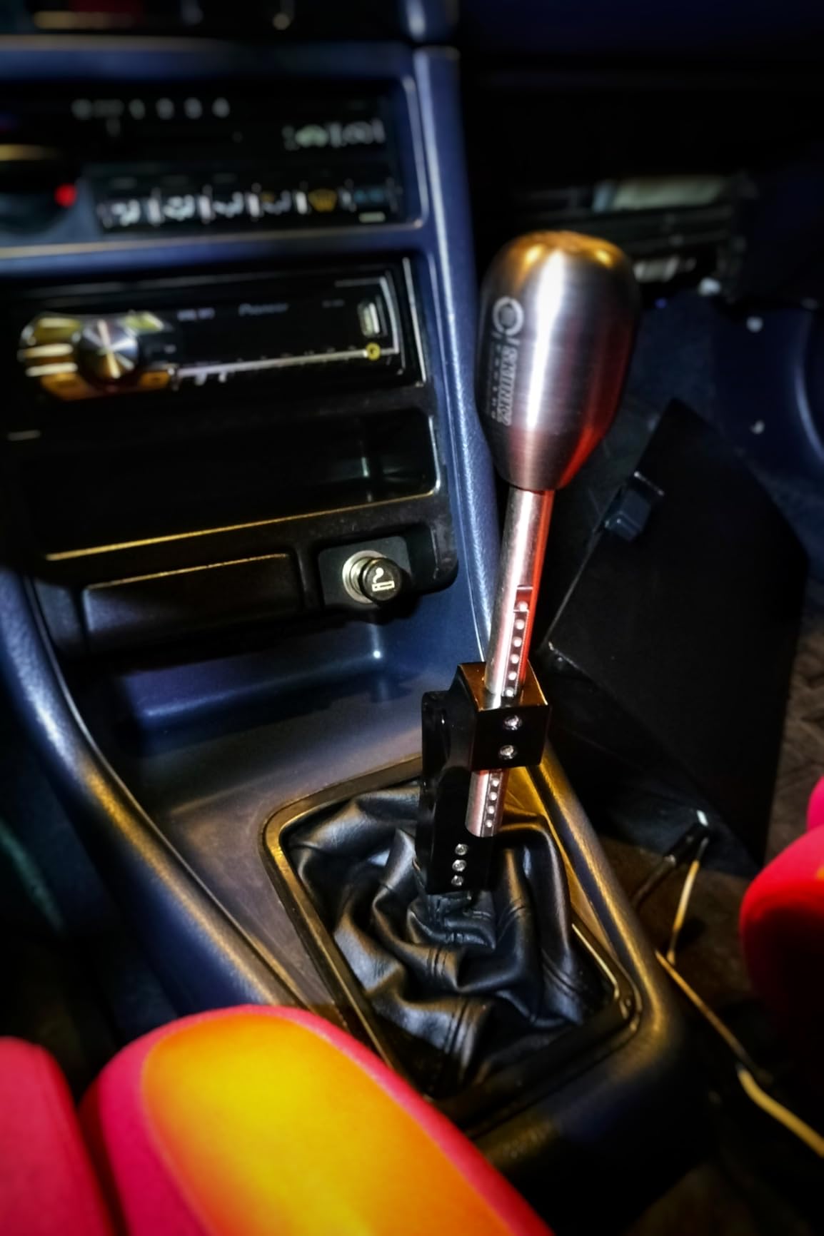 RYANSTAR Shifter Extender Adjustable Short Shifter Compatible with Civic CRX Del Sol Acura Integra B/D Series customer photo 2