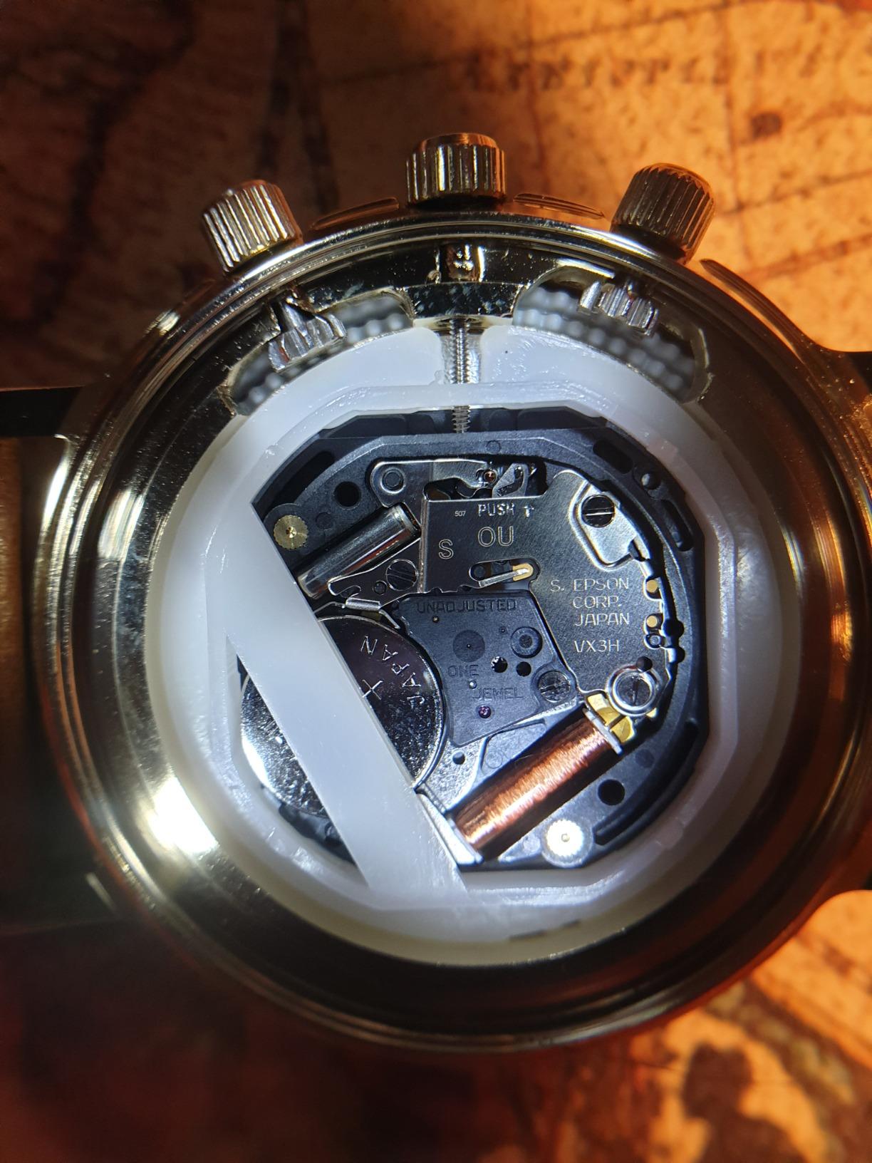 Peugeot Vintage Multi-Function Watch, Perpetual Calendar with Moon Phase customer photo 2