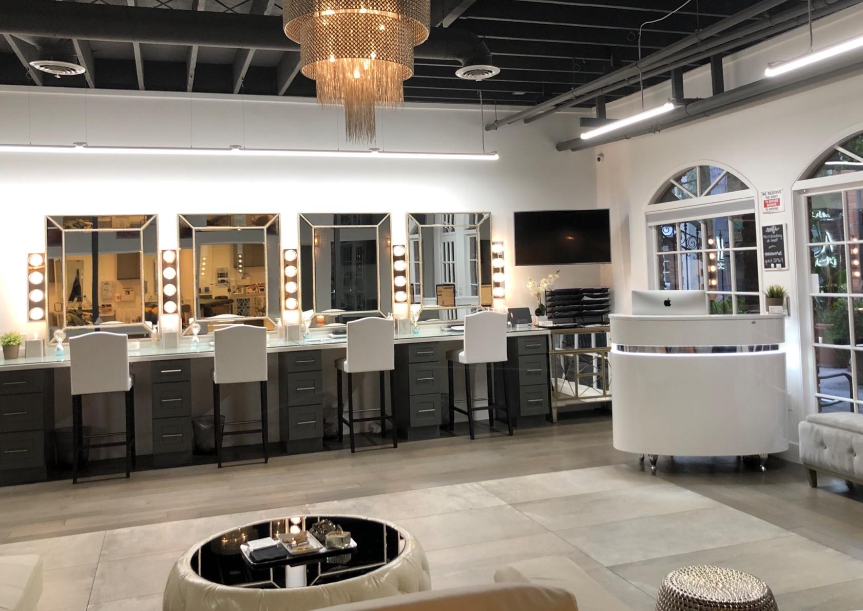 Dir Beauty Spa Salon Barbershop LED Lighting Reception Desk - Star Ferry customer photo 2