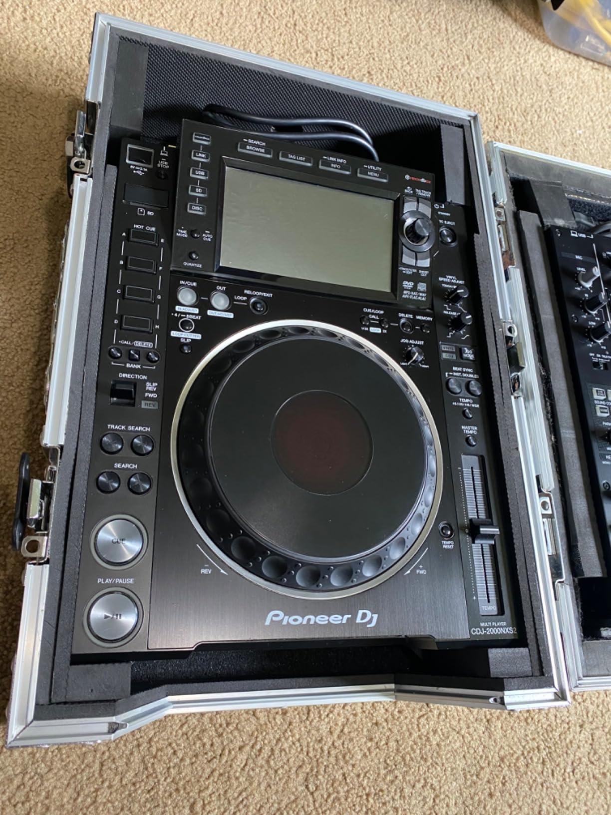 ProX XS-CD Flight Case for Pioneer CDJ-3000 DJS-1000 Denon SC6000 PRIME Large Format CD-Media Player customer photo 2