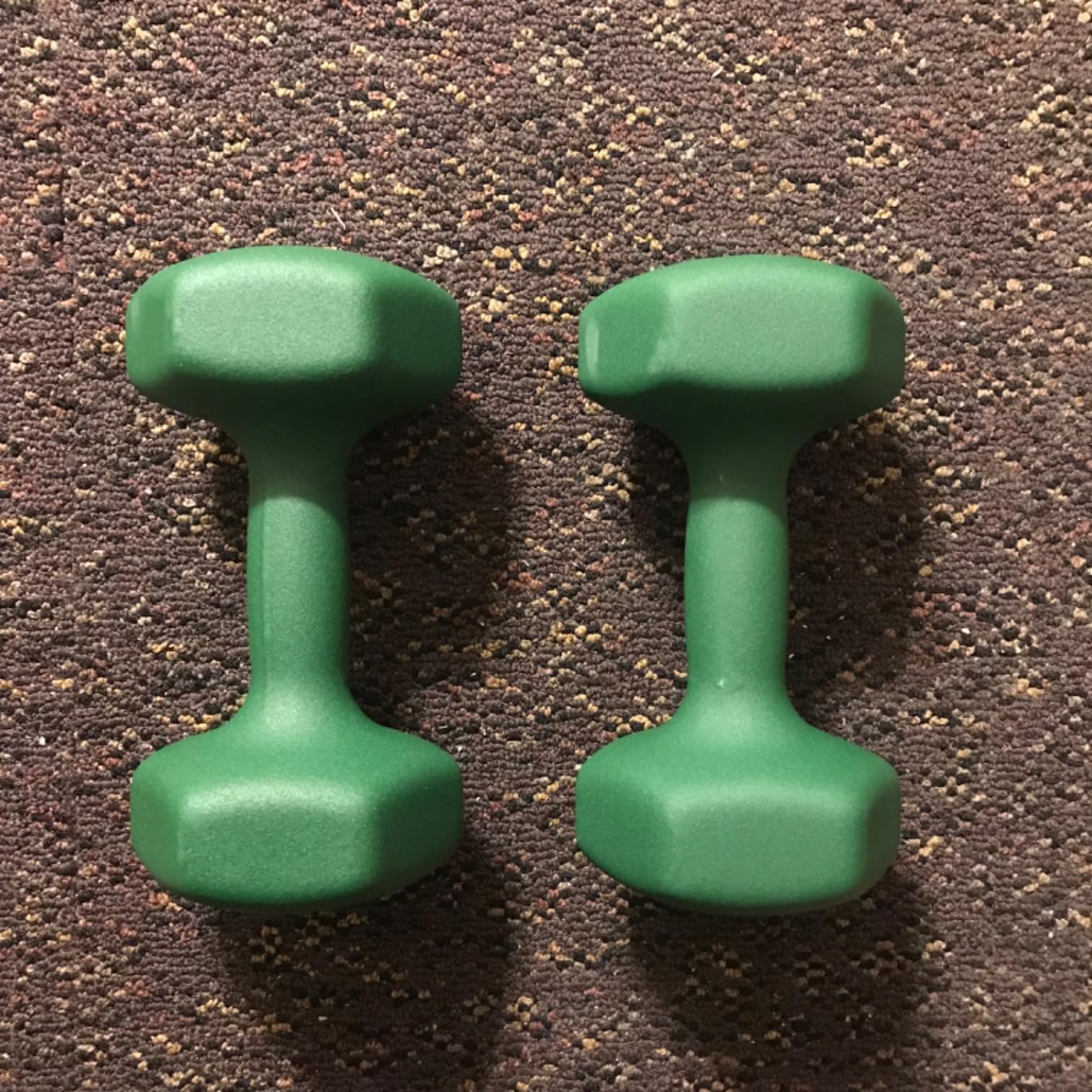 Amazon Basics Neoprene Dumbbell Hand Weights for Exercise and Muscle Toning customer photo 1