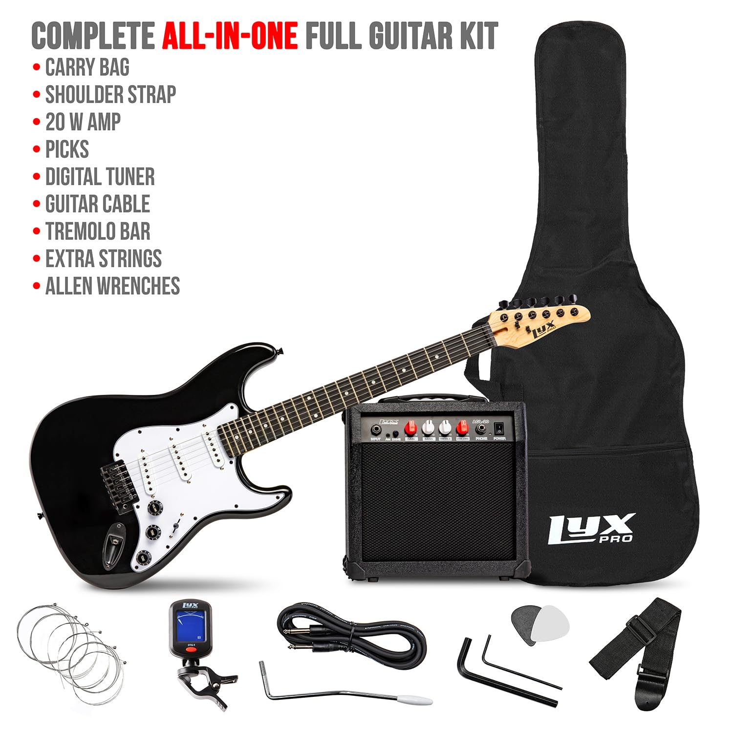 LyxPro Electric Guitar 39