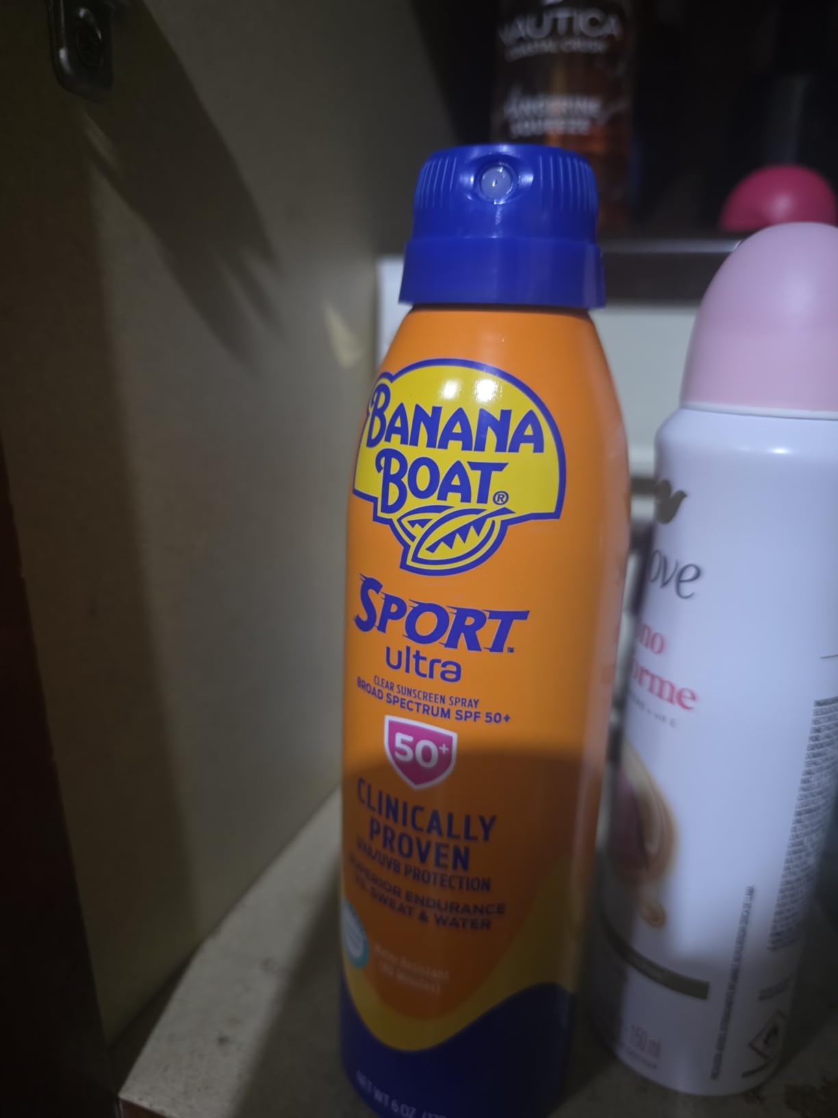 Banana Boat Sport Ultra SPF 50 Sunscreen Spray, Water Resistant, Oxybenzone Free, 6oz Twin Pack customer photo 1