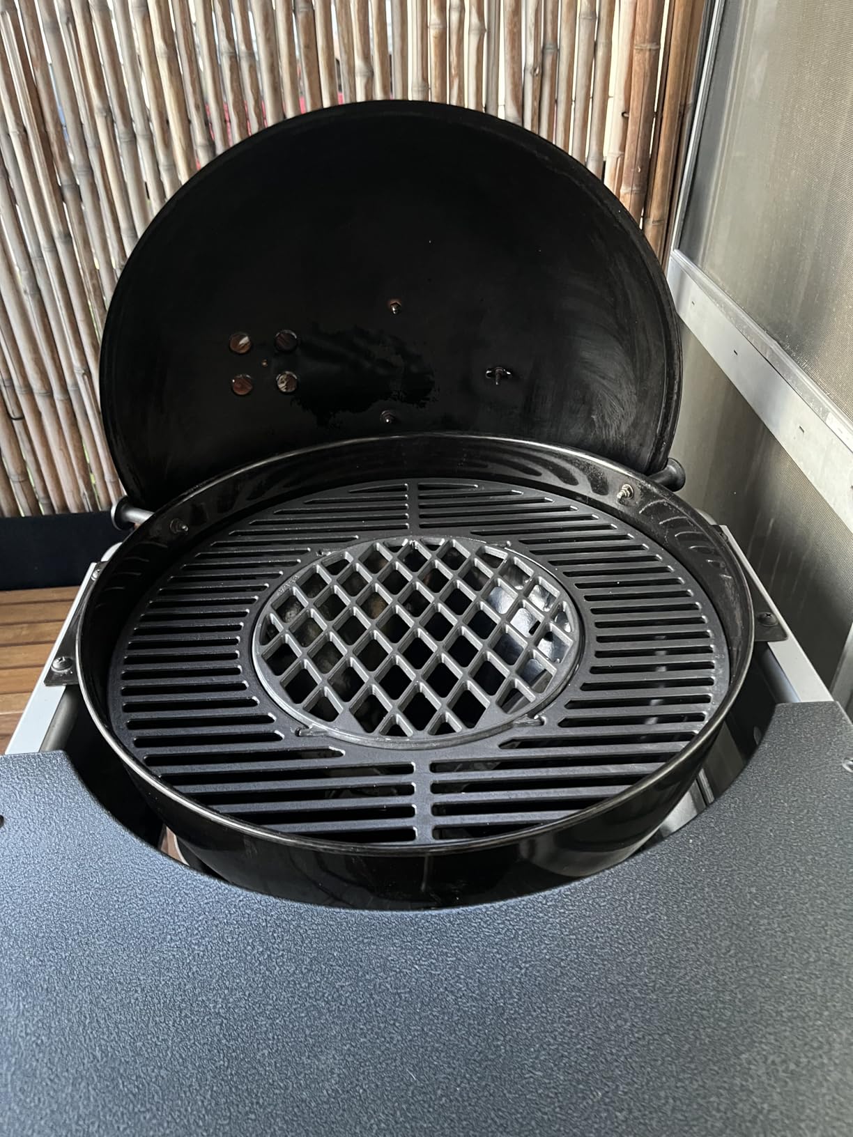 Dracarys Round cast Iron fire Grate, BBQ high Heat Charcoal Plate for Large Big Green Egg fire Grate Bottom Grate Grill Parts Charcoal Grate Replacement Parts Big Green Egg accessories-9inch customer photo 2