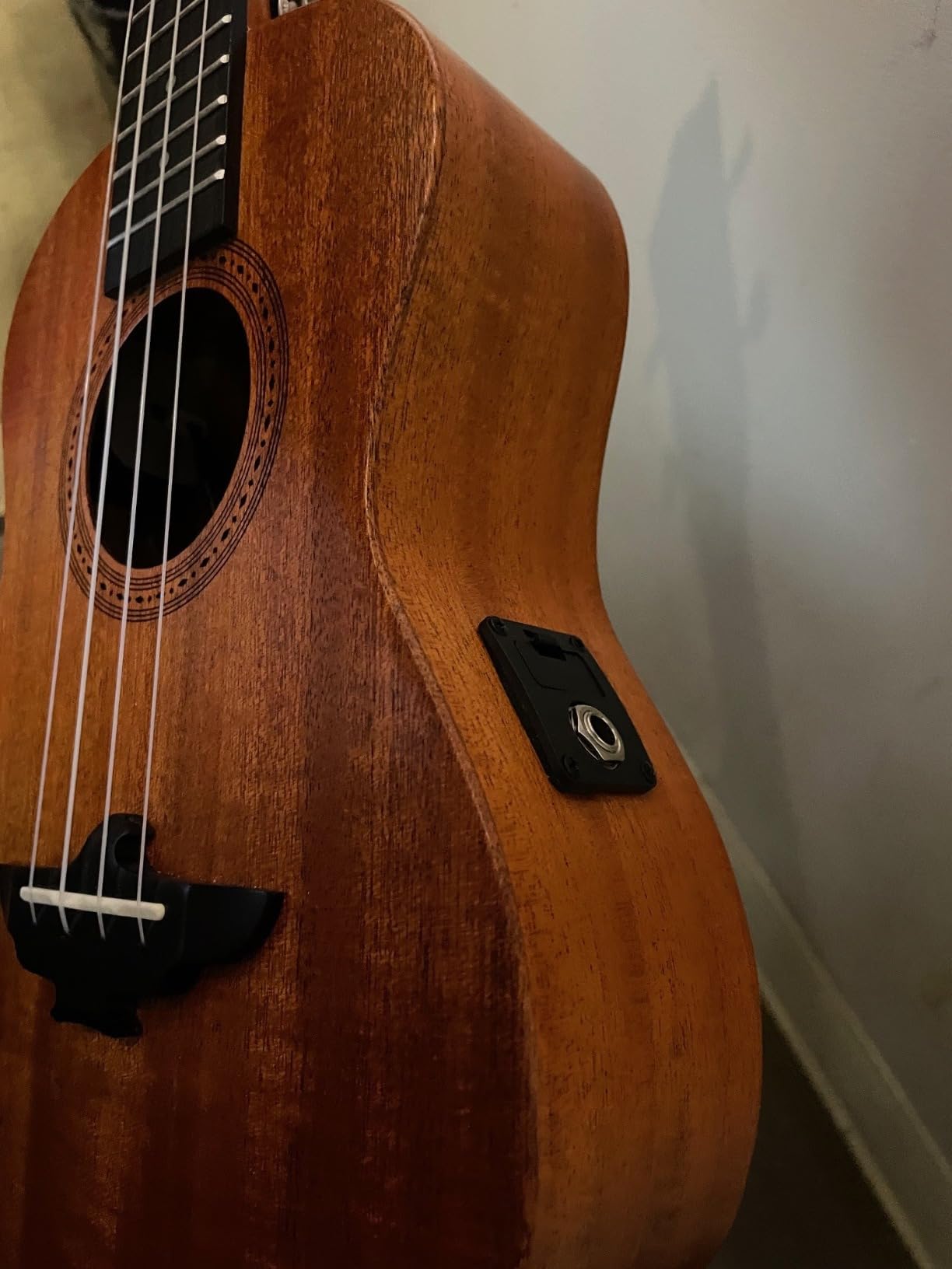 Ukulele, AKLOT Electric Concert Ukelele Solid Mahogany 23 inch for Professional Beginners Adults Kit with Free Online Lesson and Uke Accessories customer photo 2