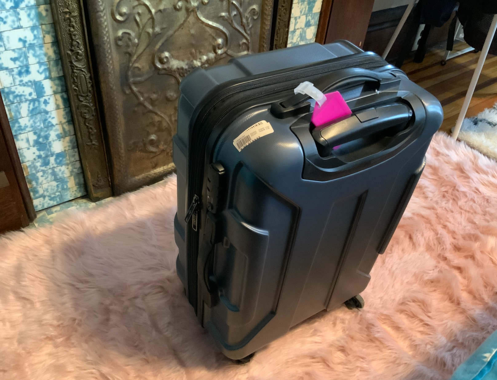 Samsonite Centric Hardside Expandable Luggage with Spinner Wheels, Teal, 3-Piece Set (20/24/28) customer photo 2