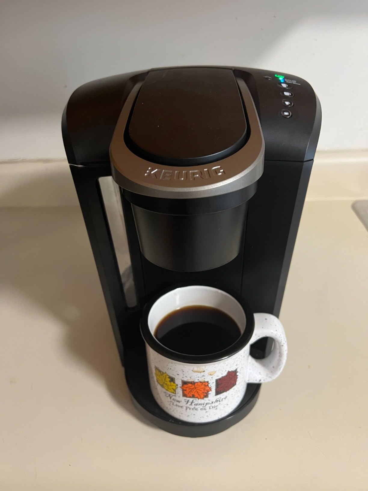 K-Select Single-Serve K-Cup Pod Coffee Maker, Matte Black customer photo 1
