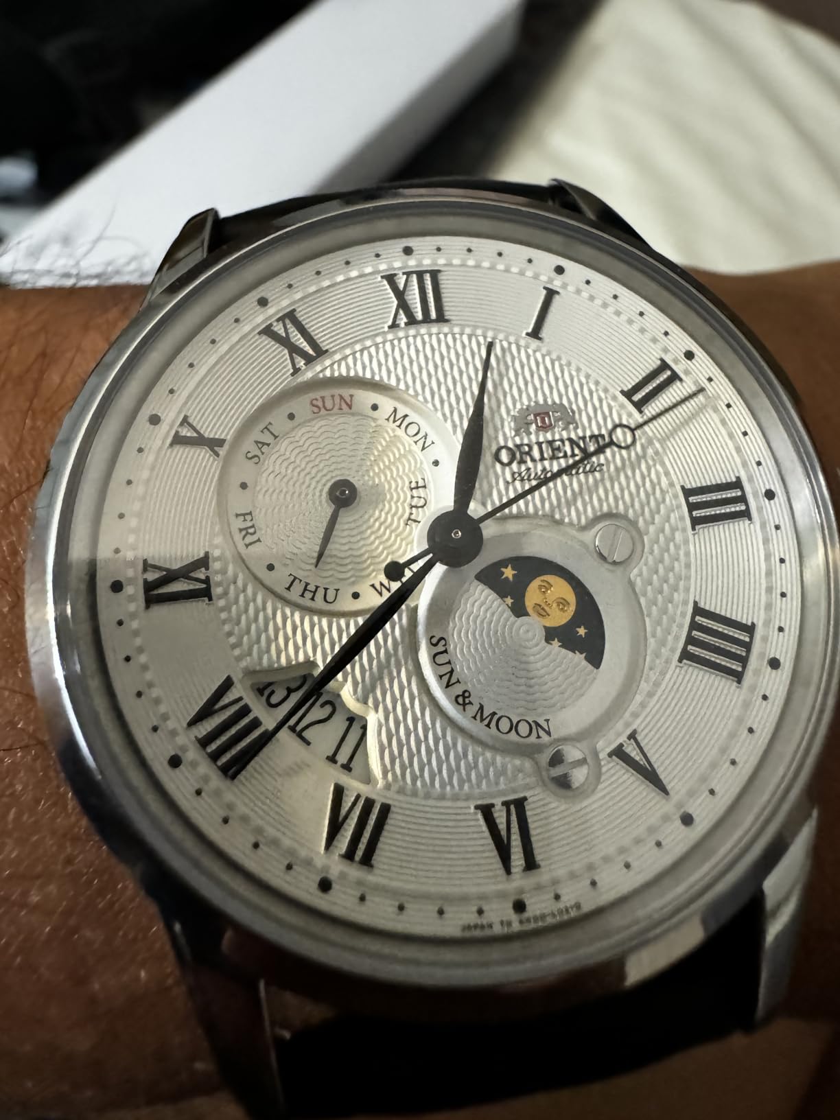[オリエント] Orient Sun&Moon サンアンドムーン 自動巻き腕時計 機械式 オートマティック customer photo 2
