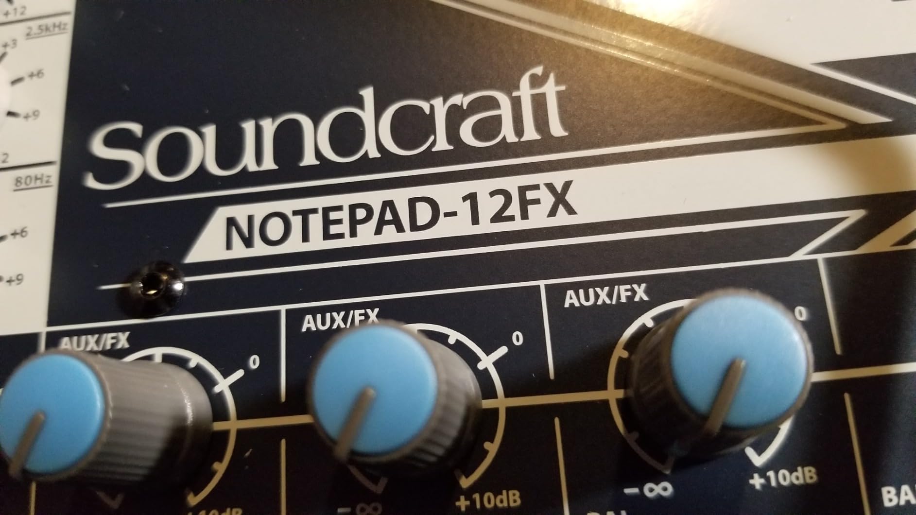 Soundcraft Notepad-12FX Small-format Analog Mixing Console with USB I/O and Lexicon Effects customer photo 2
