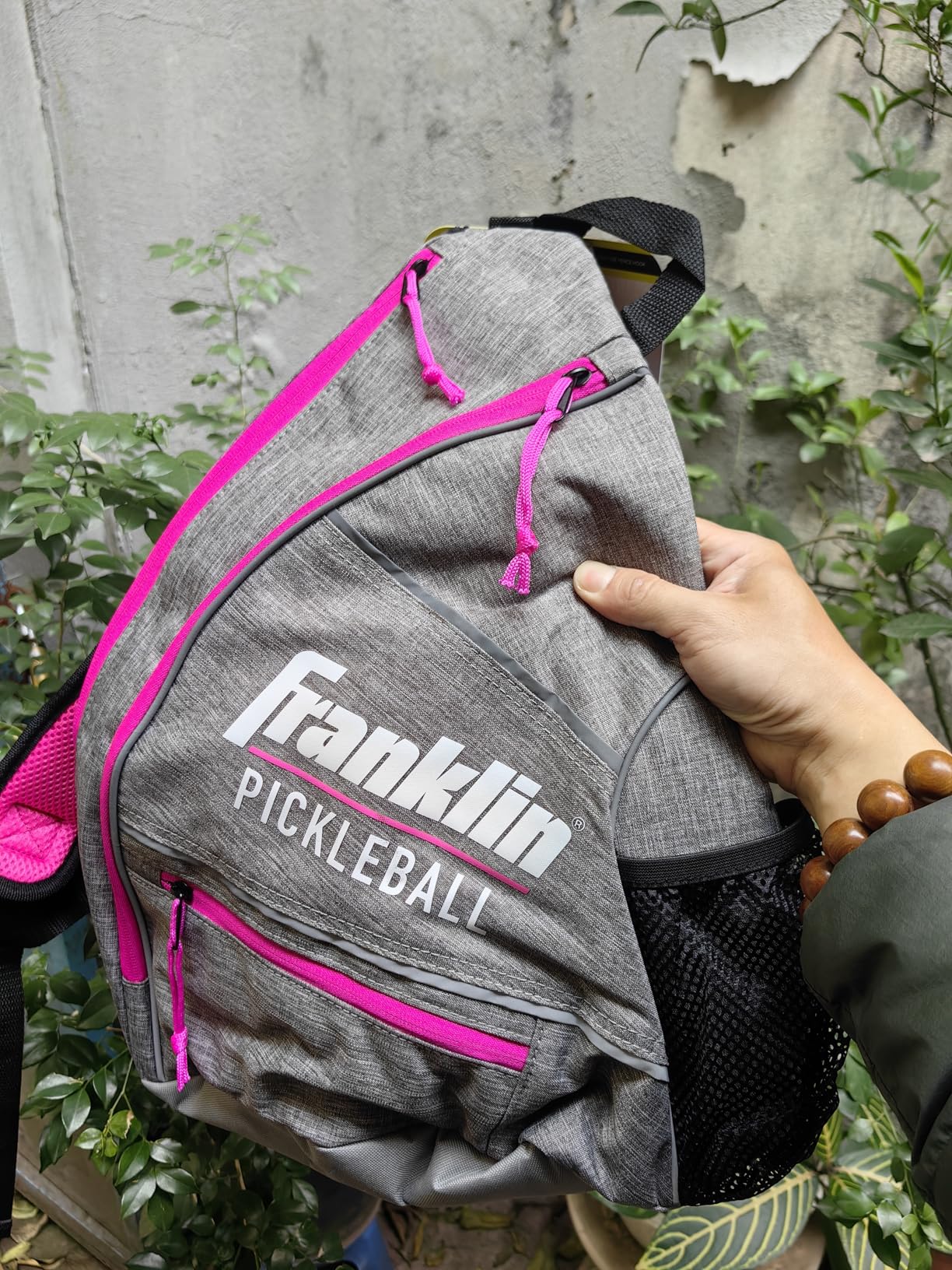 Franklin Sports Pickleball Bags - Sling Bag Backpack for Gear + Equipment - Men + Women - Holds Paddles, Balls + Accessories customer photo 1