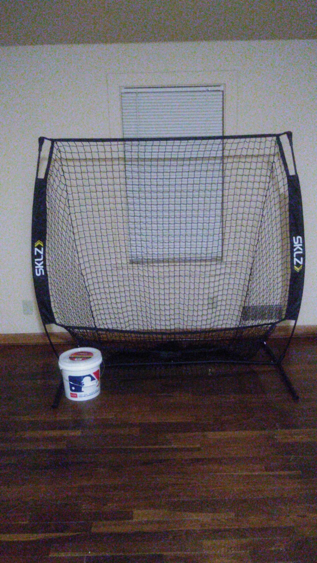 SKLZ Portable Baseball & Softball Hitting Net - Train Anywhere, Anytime | Durable & Easy Setup Skill Levels | Boosts Accuracy & Power | Ideal for Practice & Drills. customer photo 1