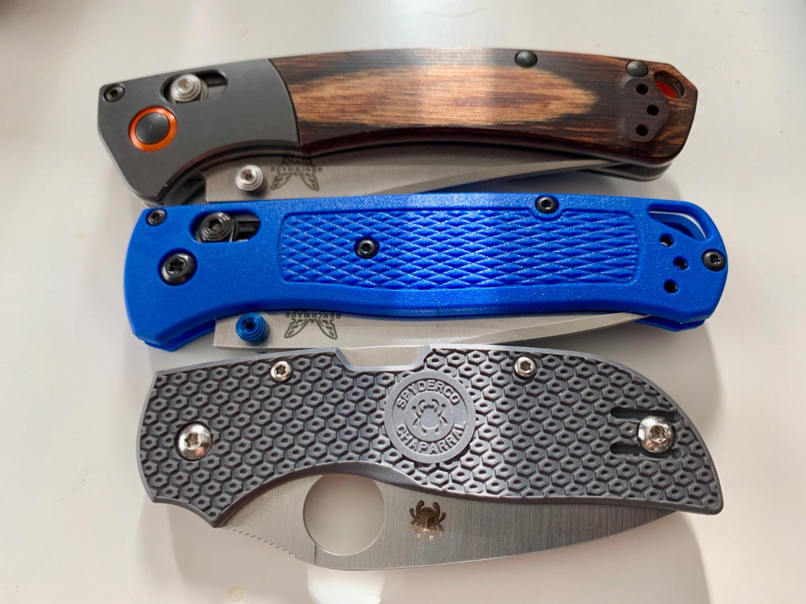 Spyderco Chaparral Lightweight Prestige Knife with 2.80 CTS XHP Steel Blade and Gray Durable FRN Handle - PlainEdge - C152PGY customer photo 1