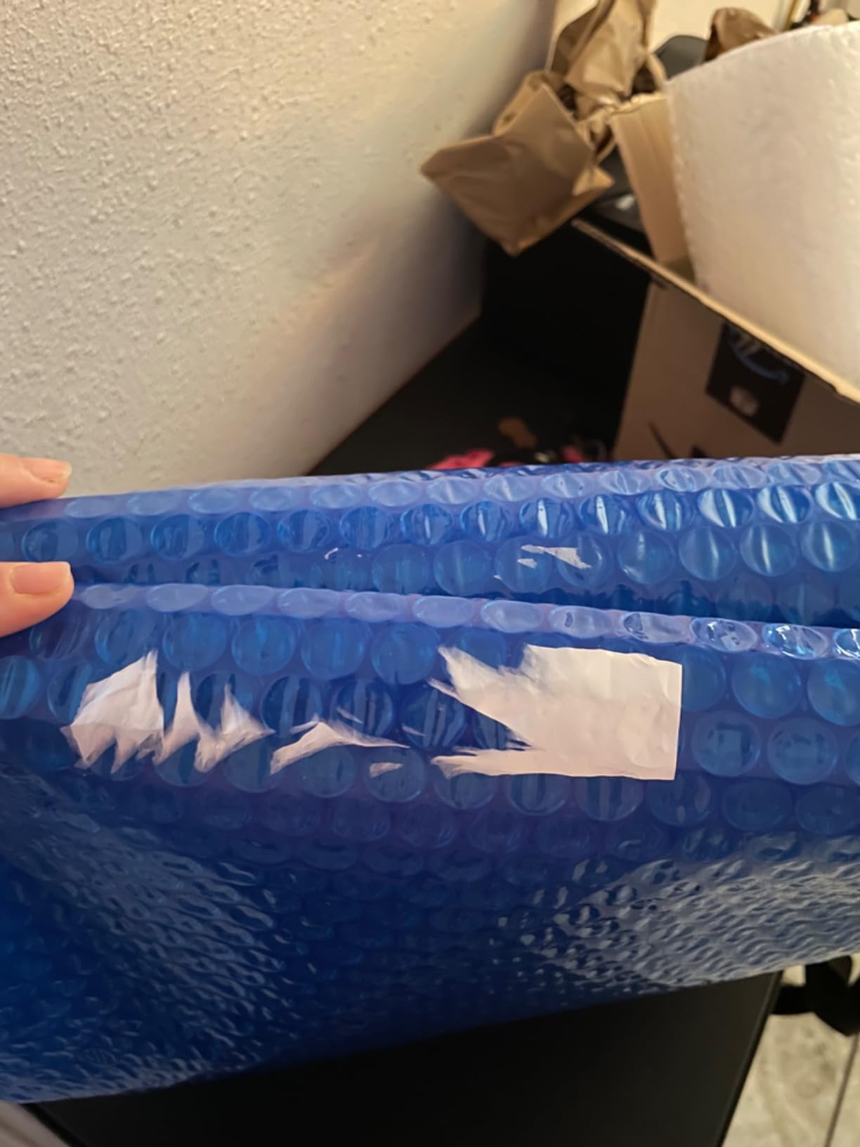 SpaChoice 16 x 32 Ft Blue Premium Solar Pool Covers for Inground Pools, Pool Solar Cover, 8-Mil Thick, 3-Year Warranty, Made in USA customer photo 1