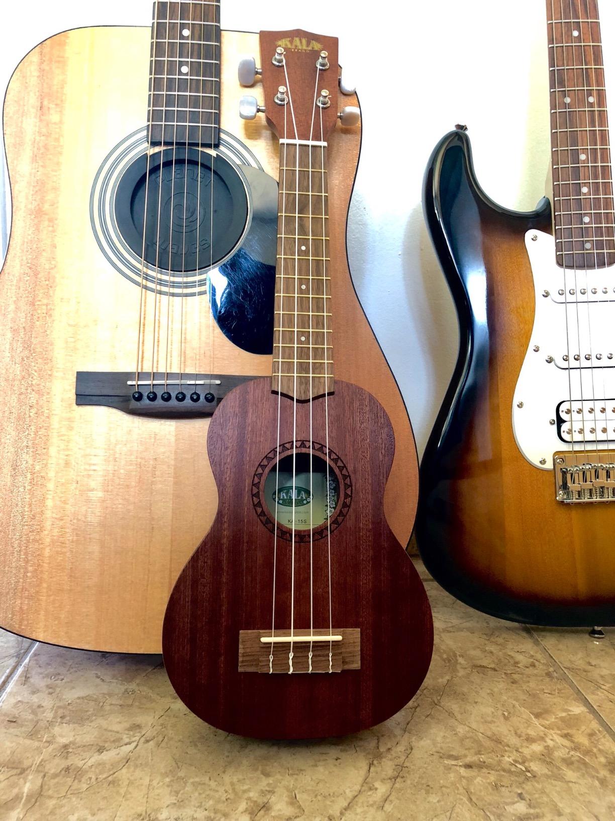 Kala KA-15T Satin Mahogany Tenor Ukulele Bundle with Gig Bag, Tuner, Austin Bazaar Instructional DVD, and Polishing Cloth customer photo 2