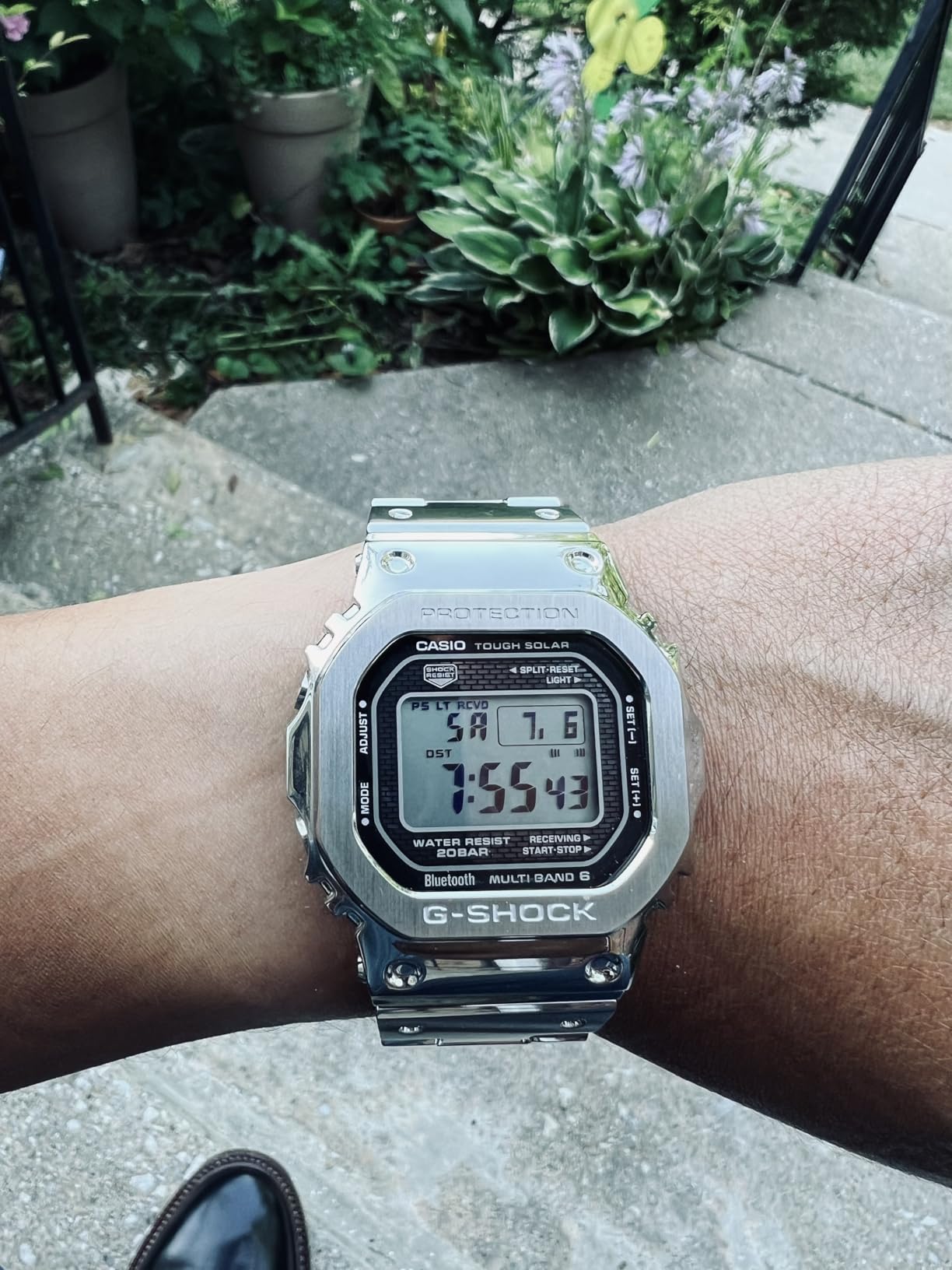 Casio Men's Standard Digital GMW-B5000-D1 Watch Silver customer photo 1