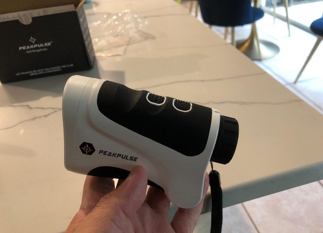 PEAKPULSE Golf Range Finder 650 Yards RangeFinder Golfing High Clarity Display 6X Magnification 0.5 Yard Accuracy Pin Seeker Easy to use (No Magnet) customer photo 1