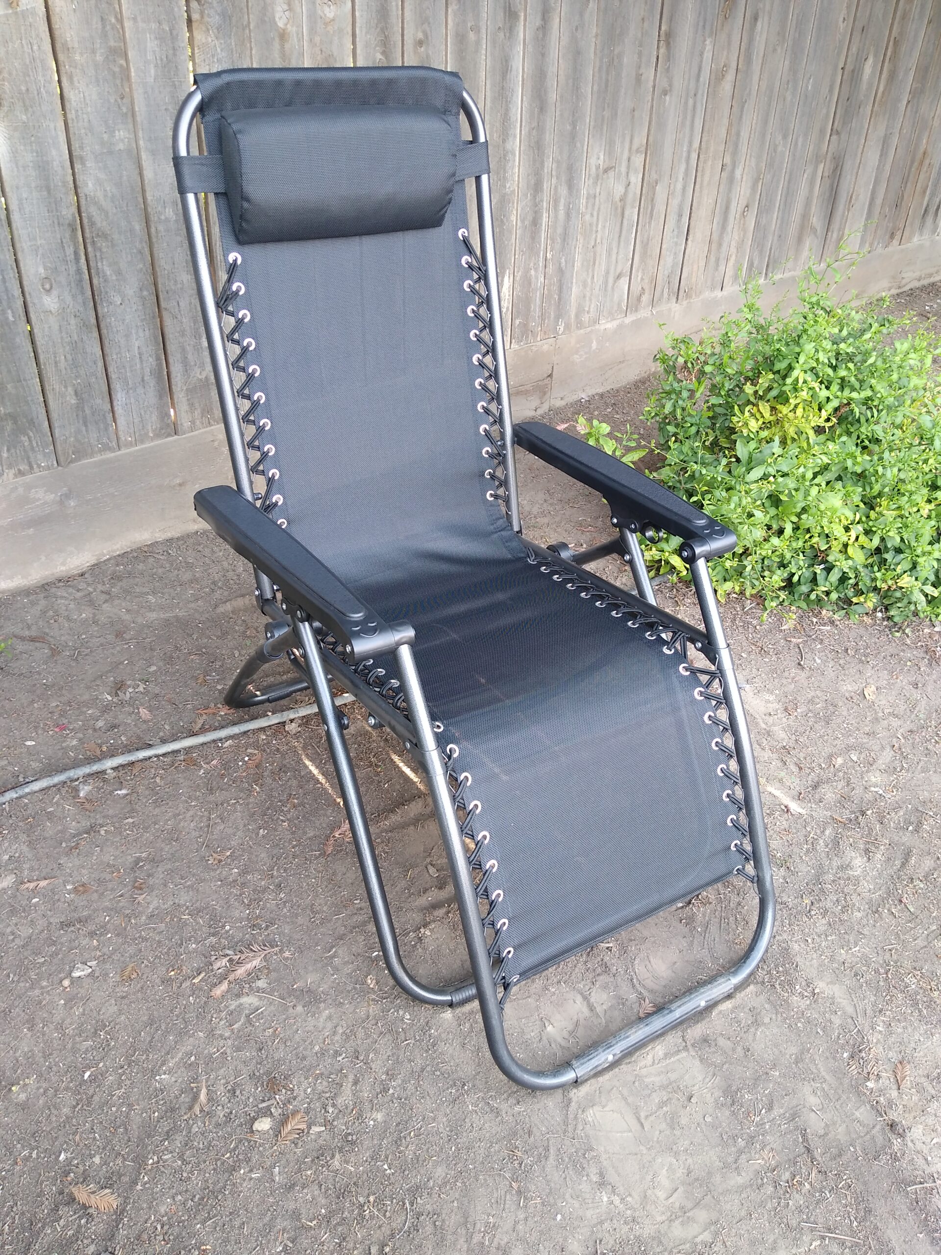 FDW Zero Gravity Lawn Lounge Chairs Set of 2 with Pillow and Cup Holder - Adjustable Reclining Folding Outdoor Chairs for Deck, Beach, Yard customer photo 2