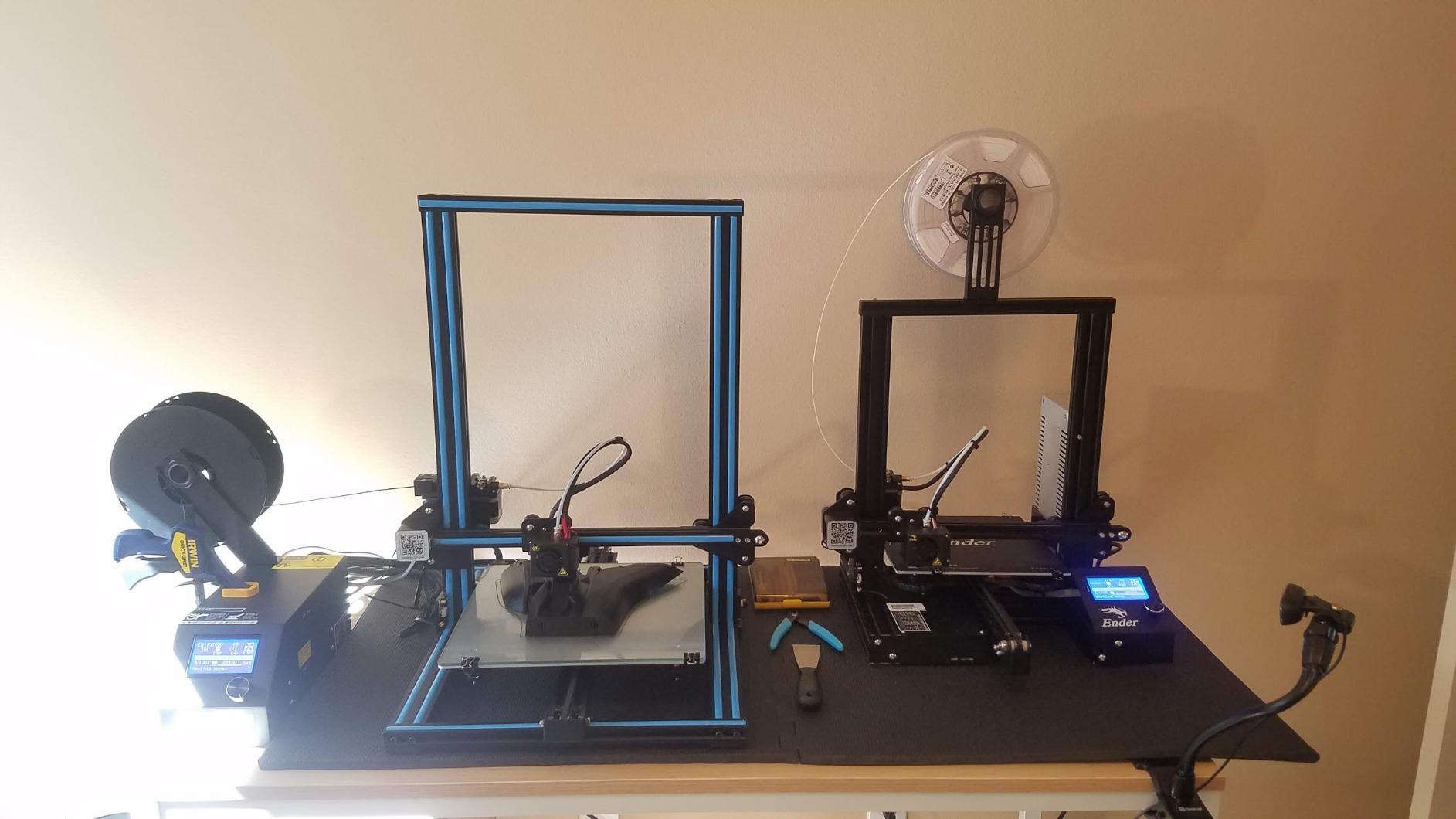 Official Creality Ender 3 3D Printer with Resume Printing Function and Stable Power Supply, High Precision Printing and High-standard V-profiles DIY 3D Printers Printing Size 8.66x8.66x9.84 inches customer photo 1