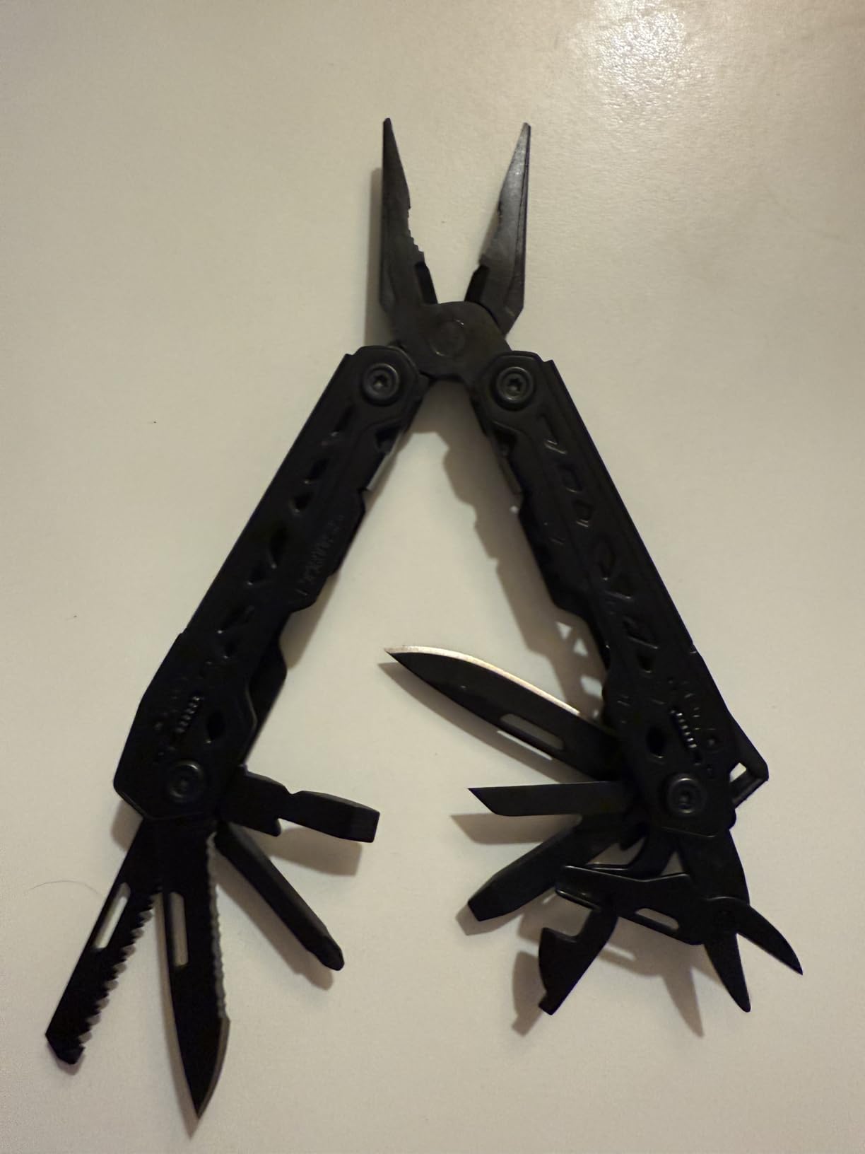 Gerber Gear Truss 17-in-1 EDC Needle Nose Pliers Multi tool - includes Pocket Knife, Screwdriver, and Bottle Opener Accessories - Gifts for Men, Fishing and Camping Gear - Gray with Standard Sheath customer photo 2