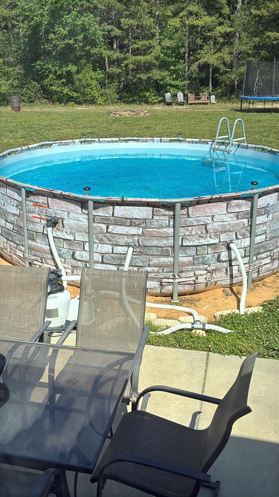 INTEX 2,100 GPH Krystal Clear Sand Filter Pump for Above Ground Pools, Swimming Pool Pump with Automatic Timer - Improved Circulation, Filtration, & Clarity customer photo 2