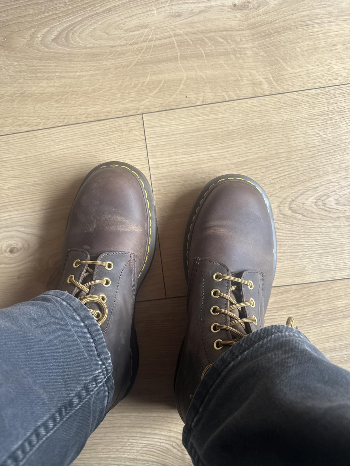 Dr. Martens Unisex 1460 Leather 8 Eye Boot customer photo 2