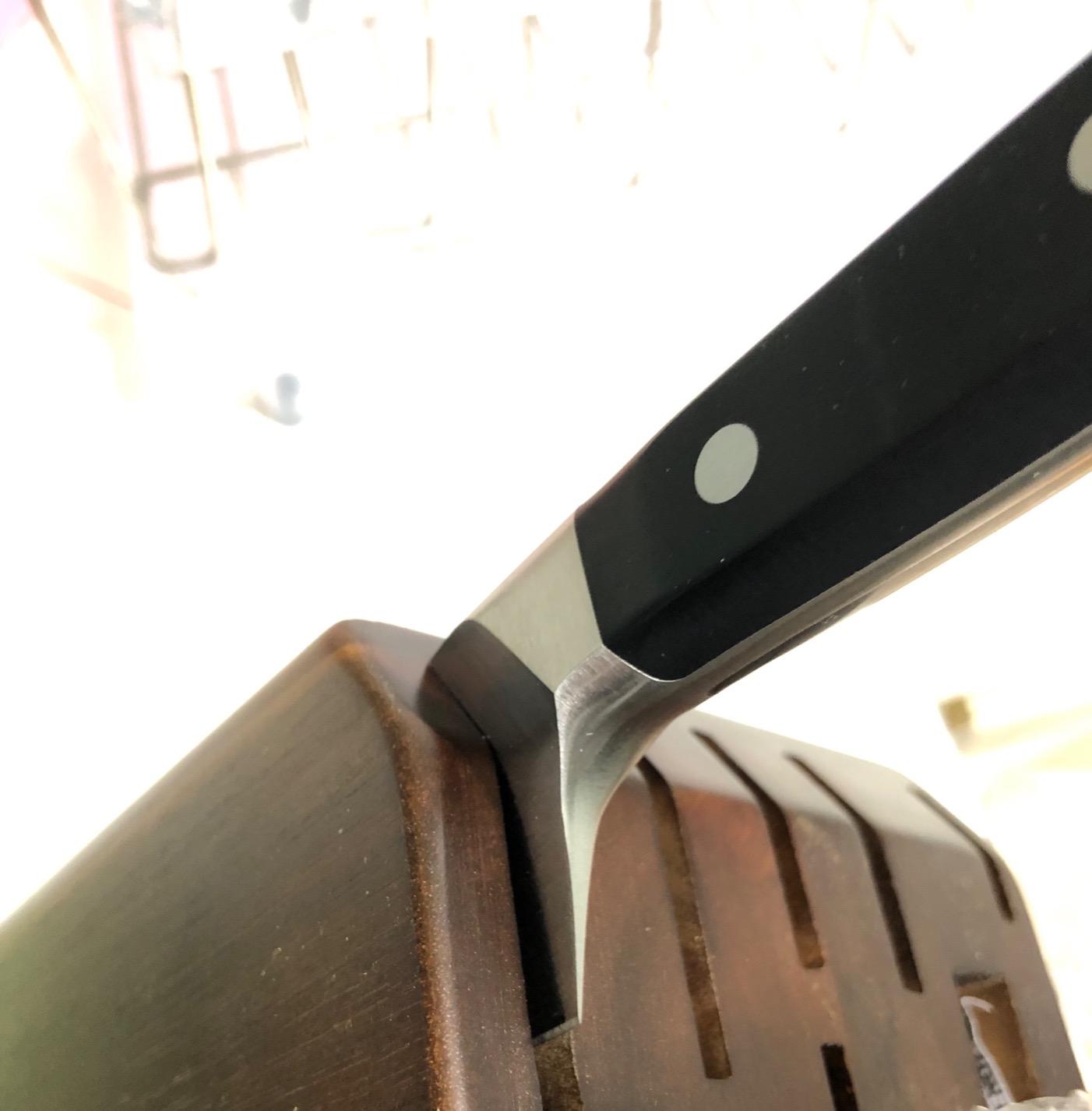 ZWILLING J.A. Henckels 7-pc ZWILLING Pro Knife Block Set, Black/Stainless Steel customer photo 2