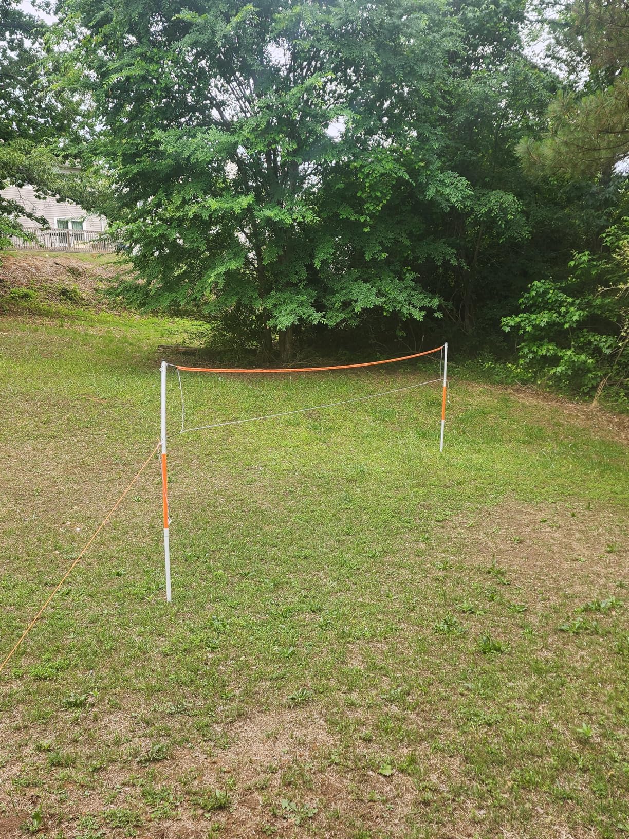 Franklin Sports Badminton Net Sets - Outdoor Backyard + Beach Badminton Net + Equipment Set - (4) Rackets + (2) Birdies + Portable Net Included - Adults + Kids Set customer photo 2