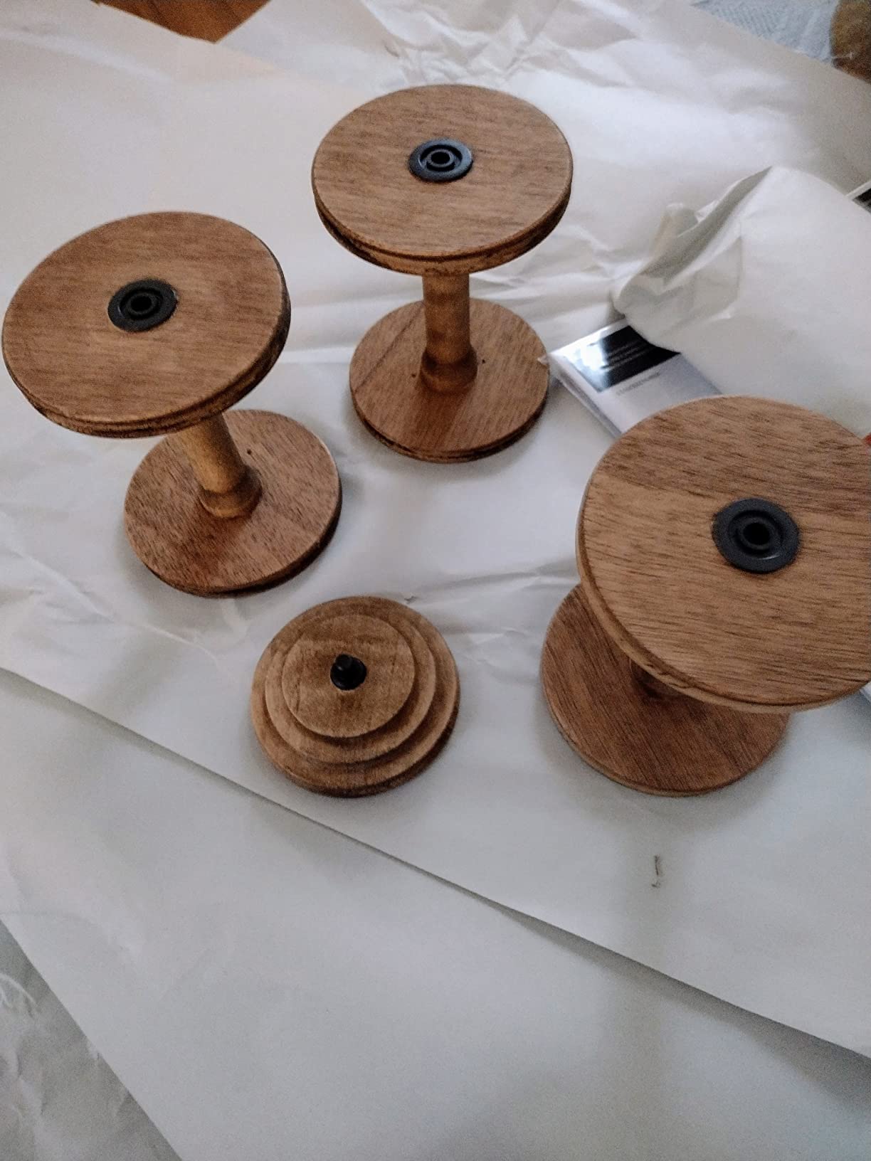 Ashford Kiwi 3 Spinning Wheel - Folding, Compact - Silver Beach Hardwood - Light Brown customer photo 1