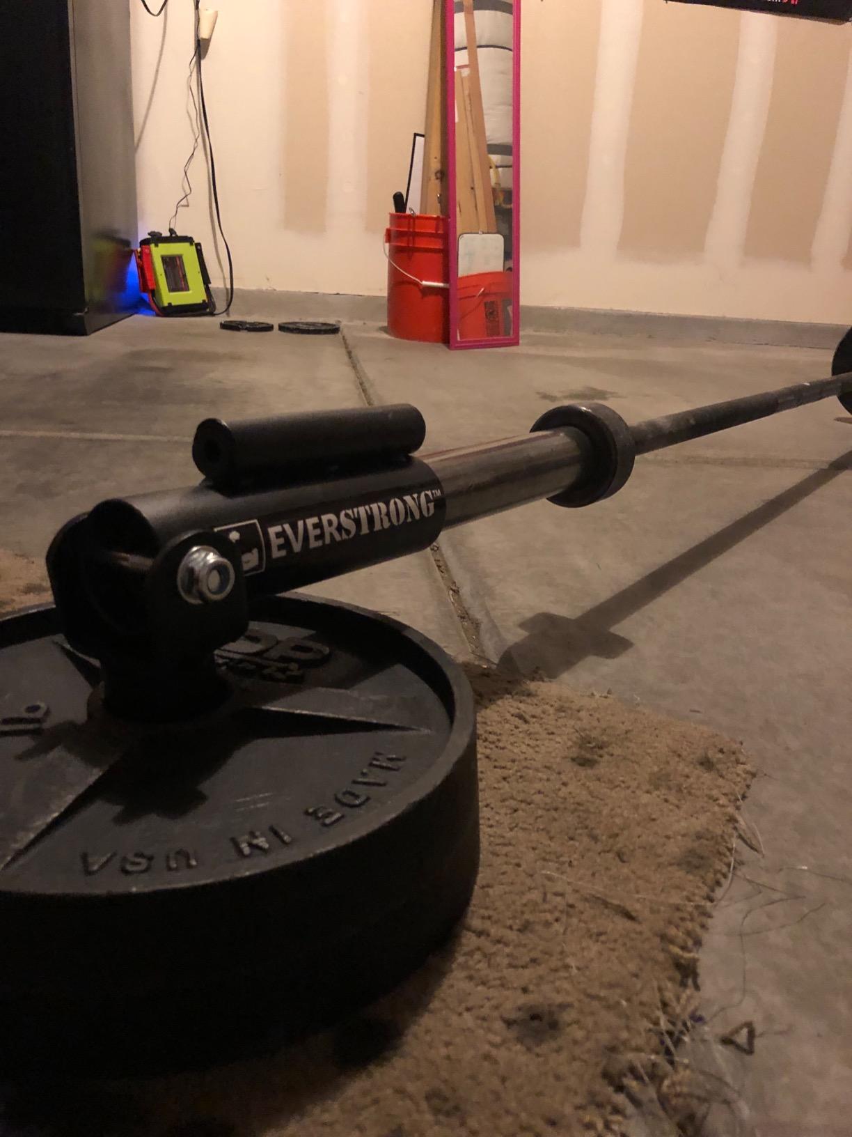 EVERSTRONG T Bar Row Attachment with V Bar Attachment Landmine Handle - 360 Swivel Landmine Attachment for Barbell for Full-Body Workout in Home Gym - Small Spaces - Deadlifts Squats Landmine Stand customer photo 2
