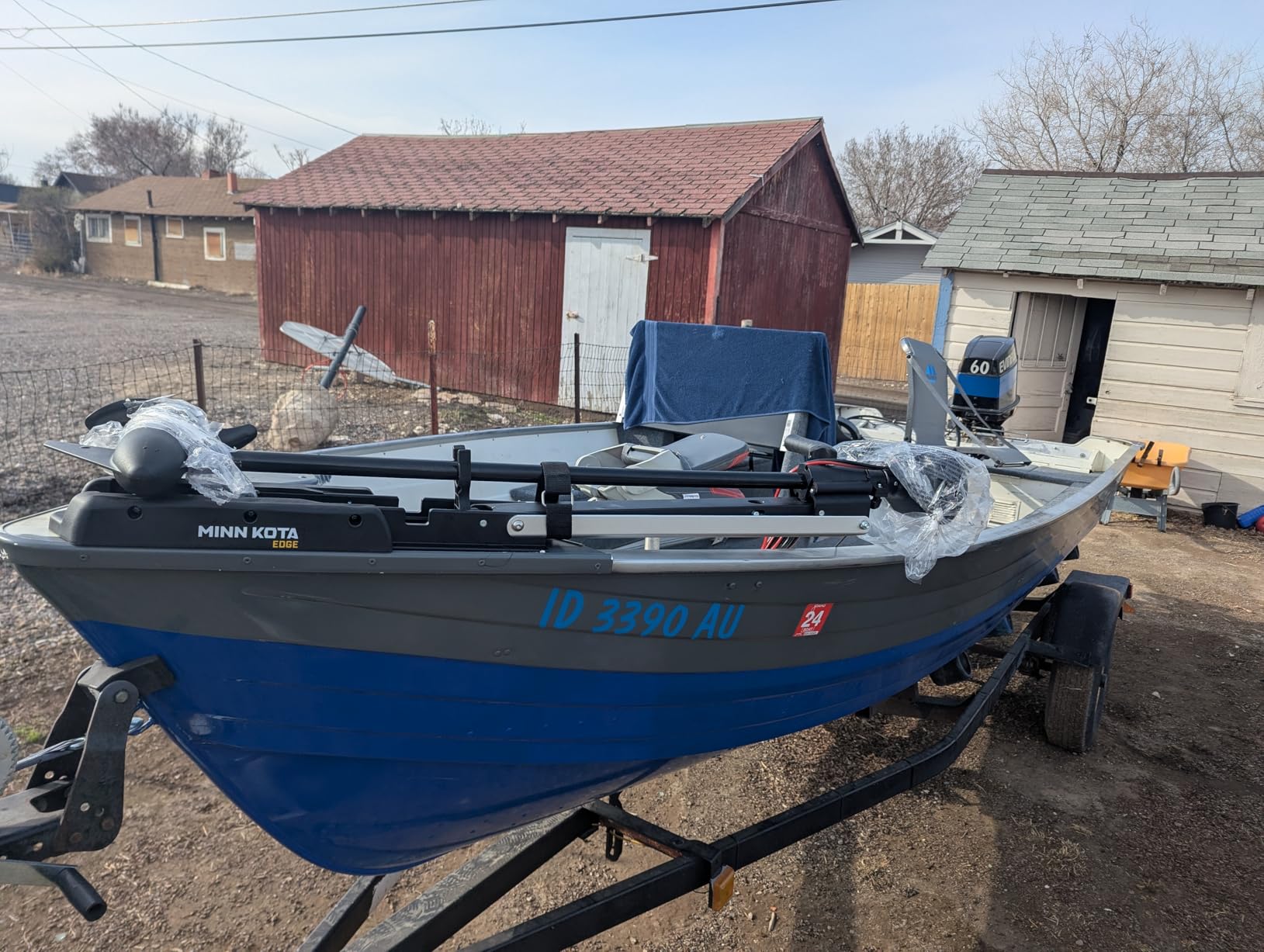 Edge Bow-Mount Electric Trolling Motor with Hand/Tiller Control - 45 Lb. Thrust, 45 In. Shaft, Freshwater customer photo 1