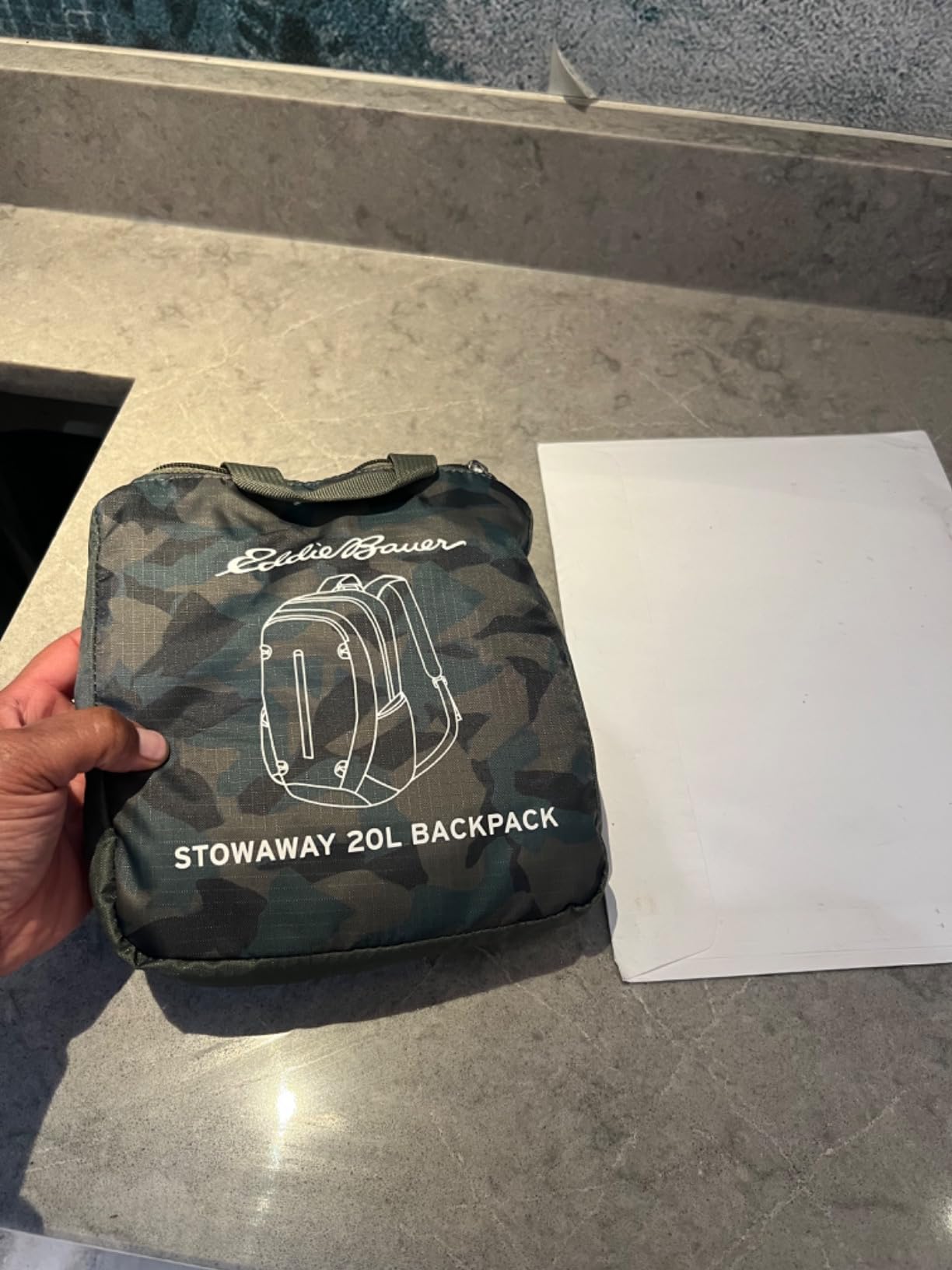 Eddie Bauer Stowaway Packable Backpack 20L customer photo 2