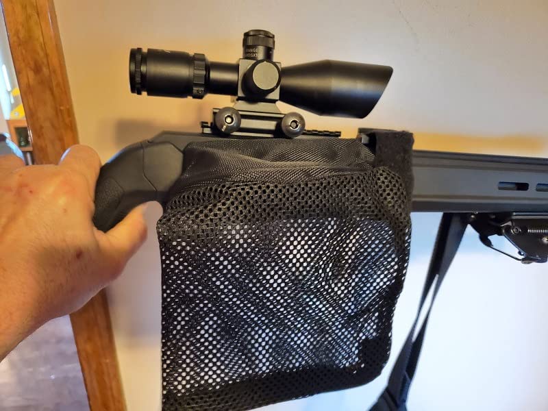 Feyachi Brass Shell Catcher, Tactical Cartridge Nylon Mesh Collector Casing Brass Catcher for Rifle Range Shooting customer photo 1