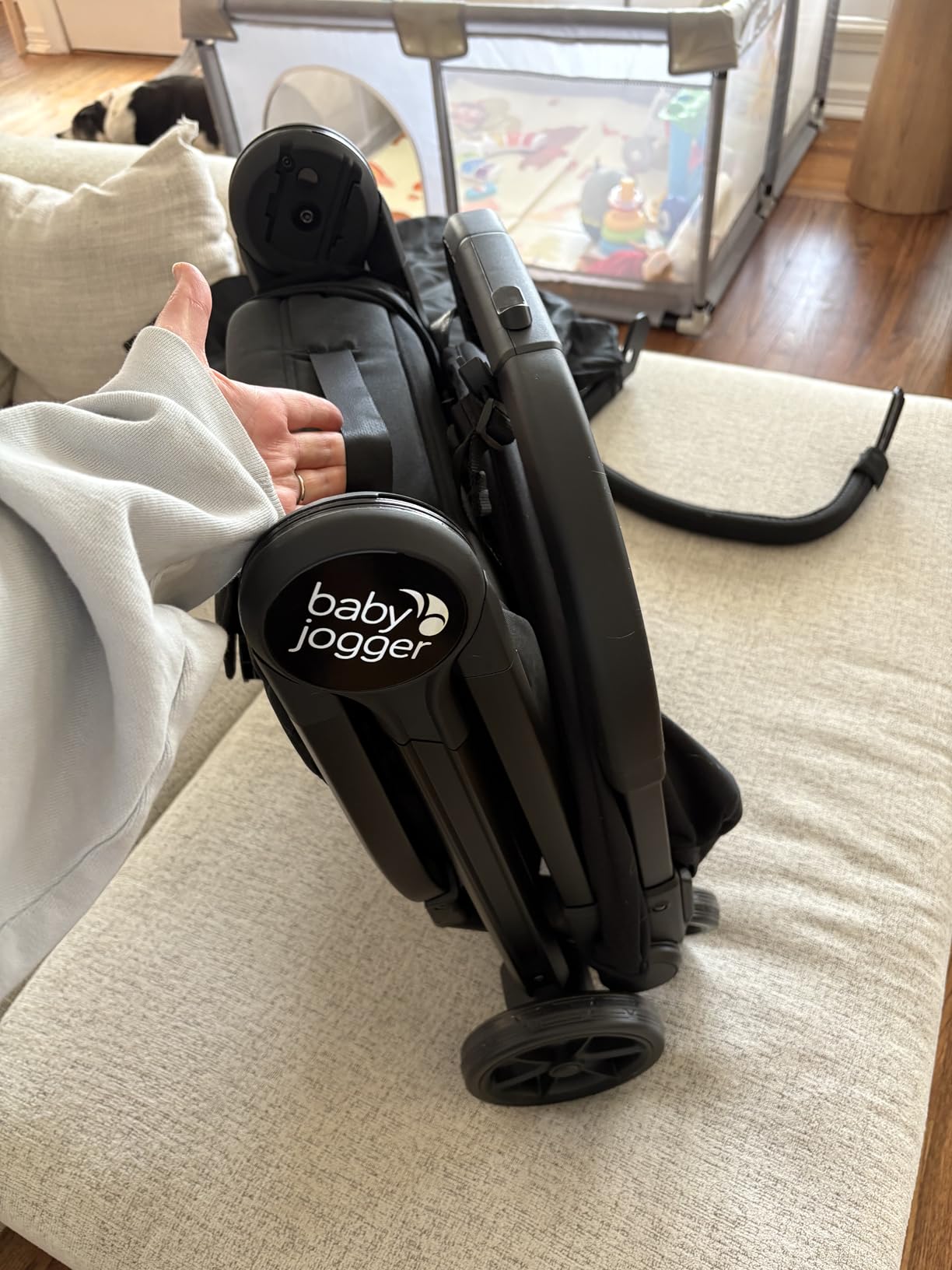 Baby Jogger City Tour 2 Carry-On Approved Travel Stroller, Ultra-Compact Baby Stroller, Lightweight, Easy Fold, Pitch Black customer photo 1