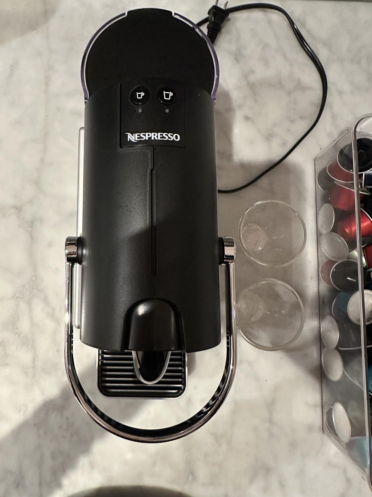 Nespresso Pixie Espresso Machine by De'Longhi, Aluminum, Silver customer photo 1