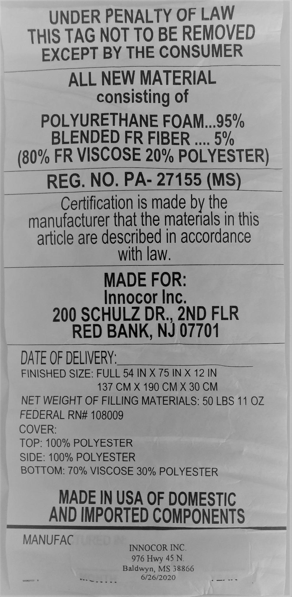 Amazon Basics Medium-Firm Memory Foam Mattress, Cooling Gel, Breathable, CertiPUR-US Certified Foam, Queen Size customer photo 2