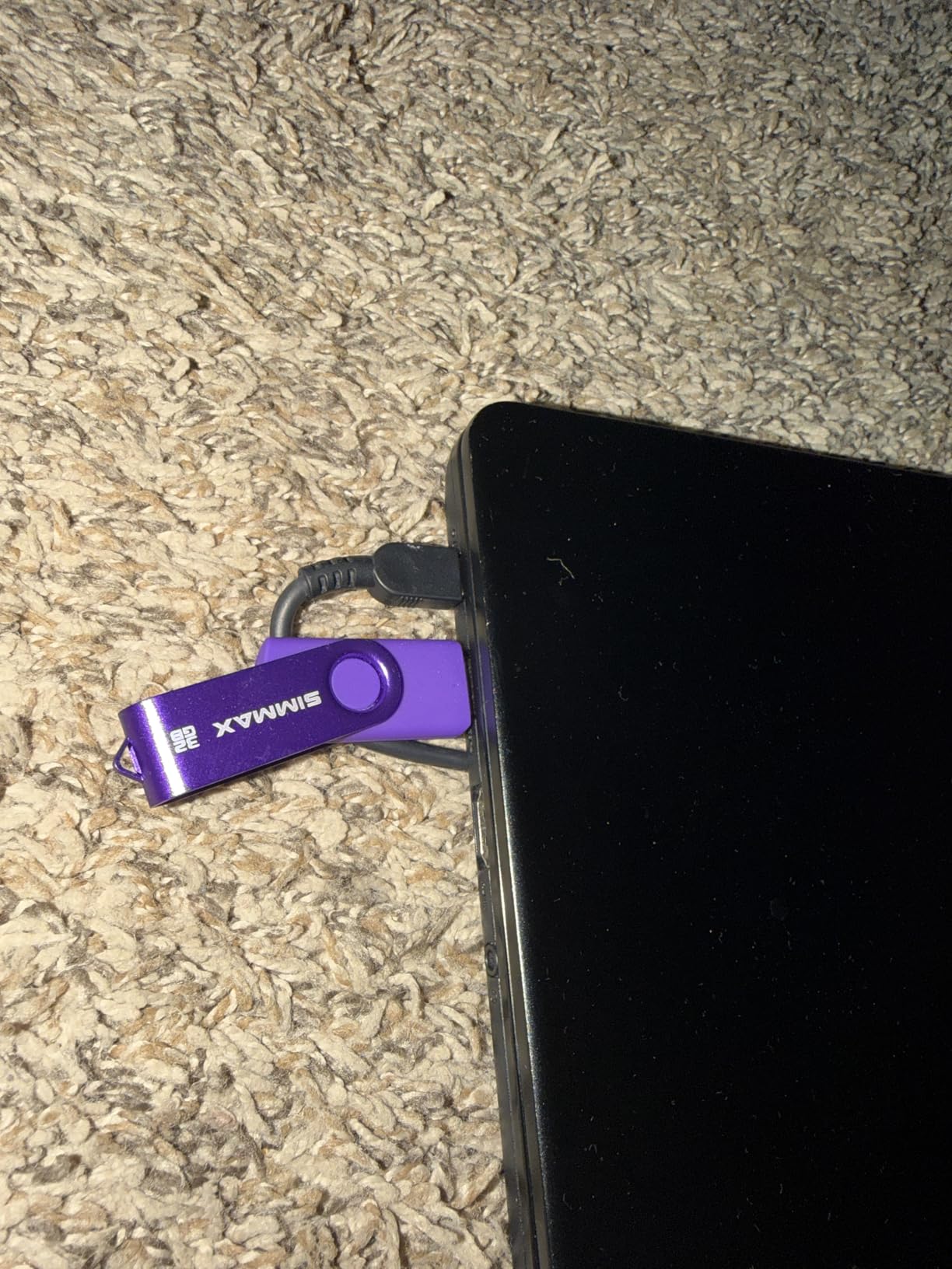 SIMMAX 32GB Memory Stick USB 2.0 Flash Drives Swivel Thumb Drive Pen Drive (32GB Purple) customer photo 1