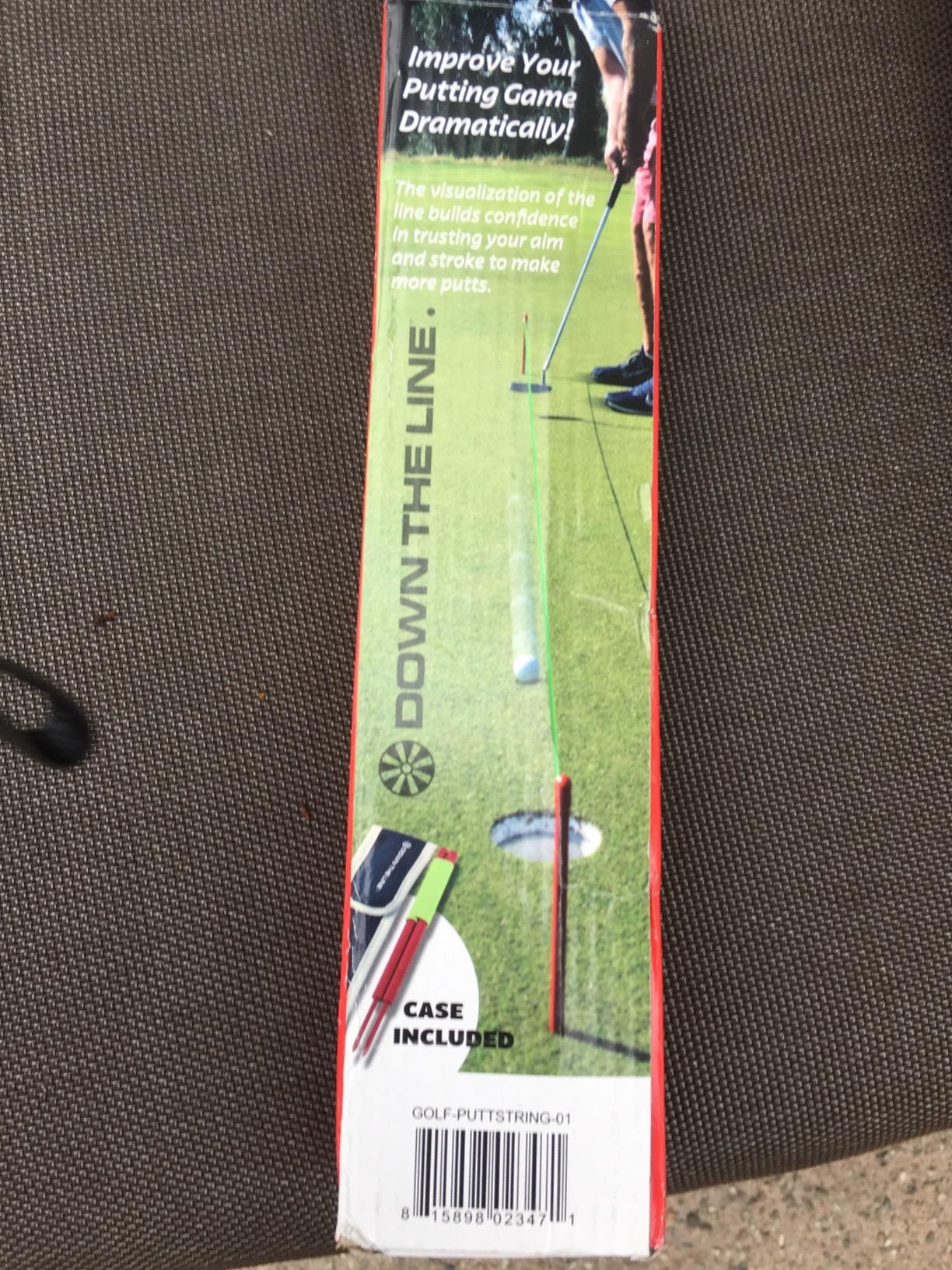 GoSports Down The Line 10 ft Putting String Guide - Golf Alignment Training Aid, Master Straight and Breaking Putts customer photo 1