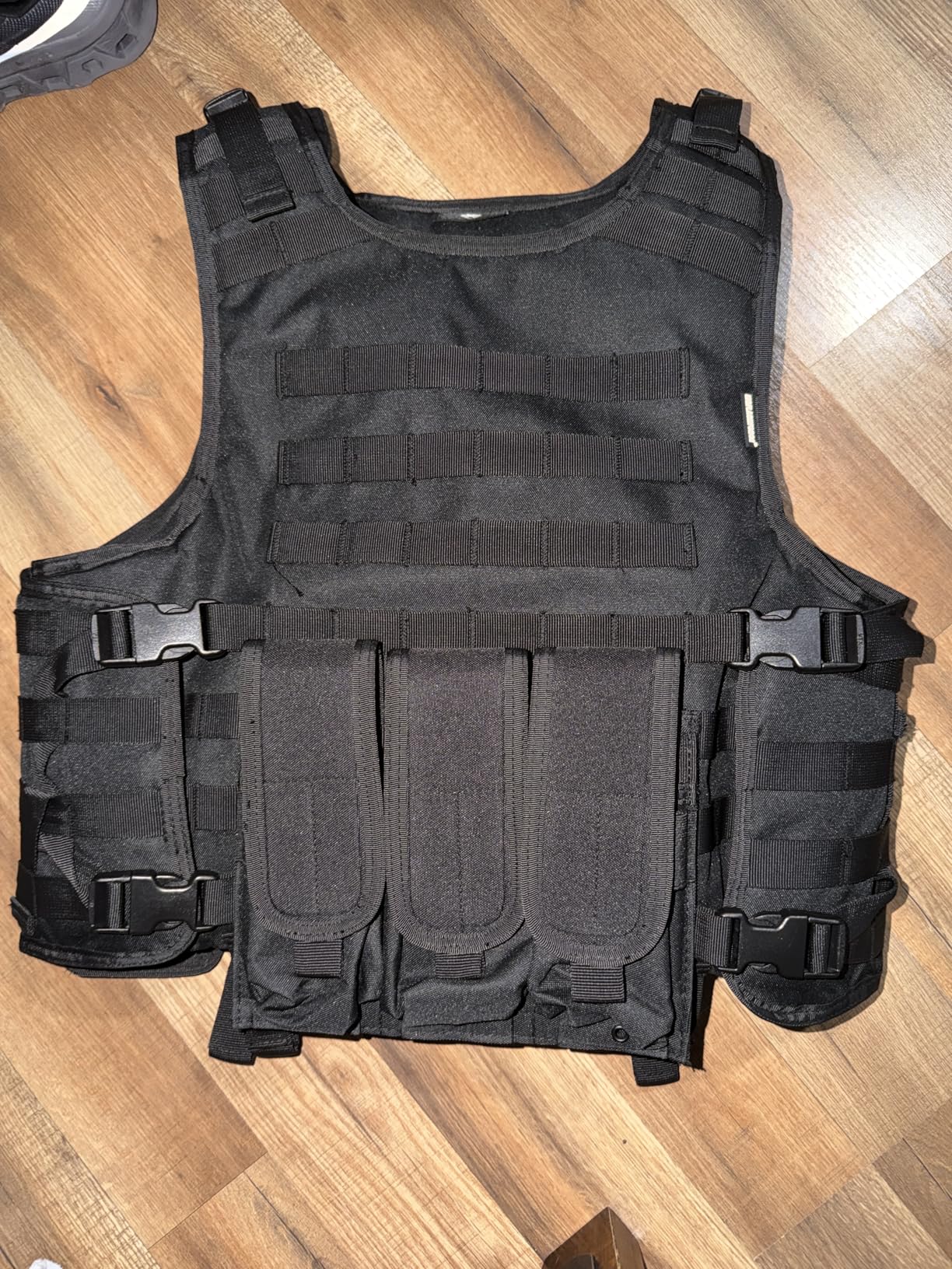 MGFLASHFORCE Tactical Airsoft Vest Adjustable Modular Paintball Vest customer photo 2