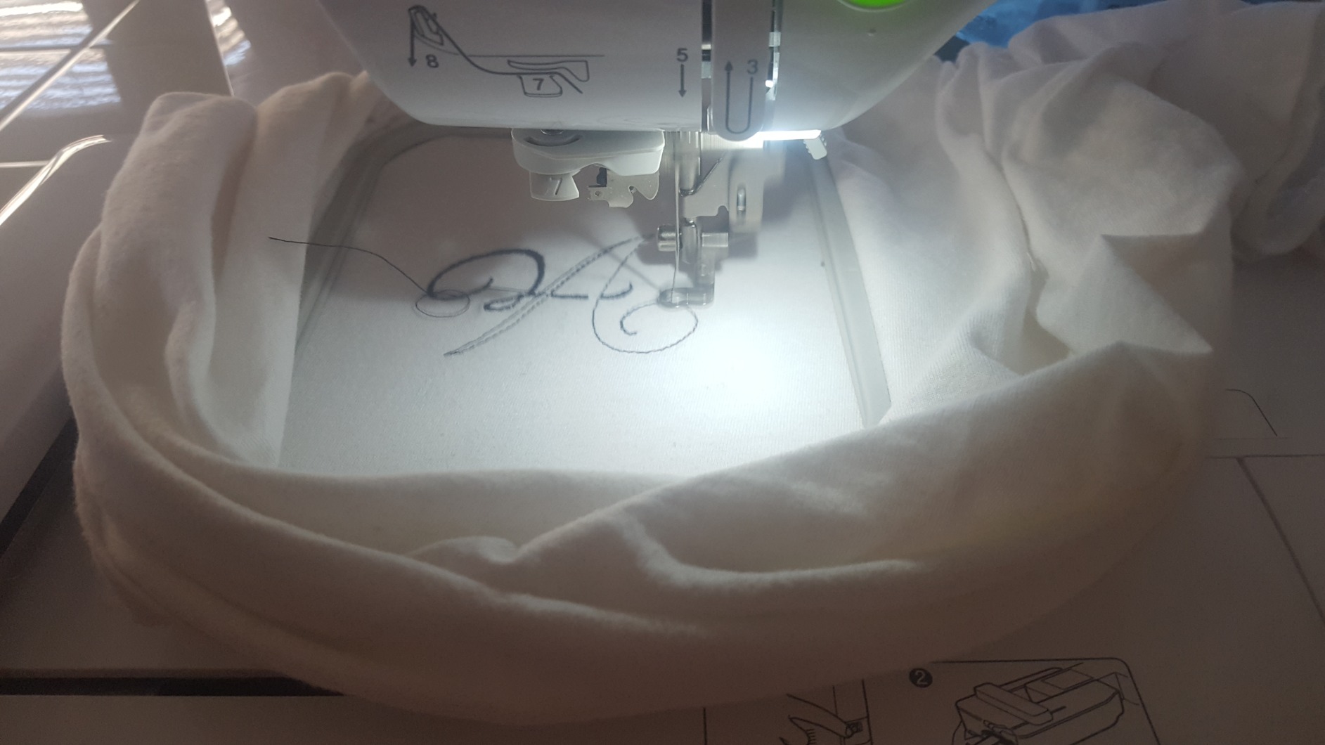 Brother LB5500 Sewing and Embroidery Machine, 4 Marvel Faceplates, 10 Downloadable Marvel Designs, 80 Designs, 103 Built-In Stitches, 4