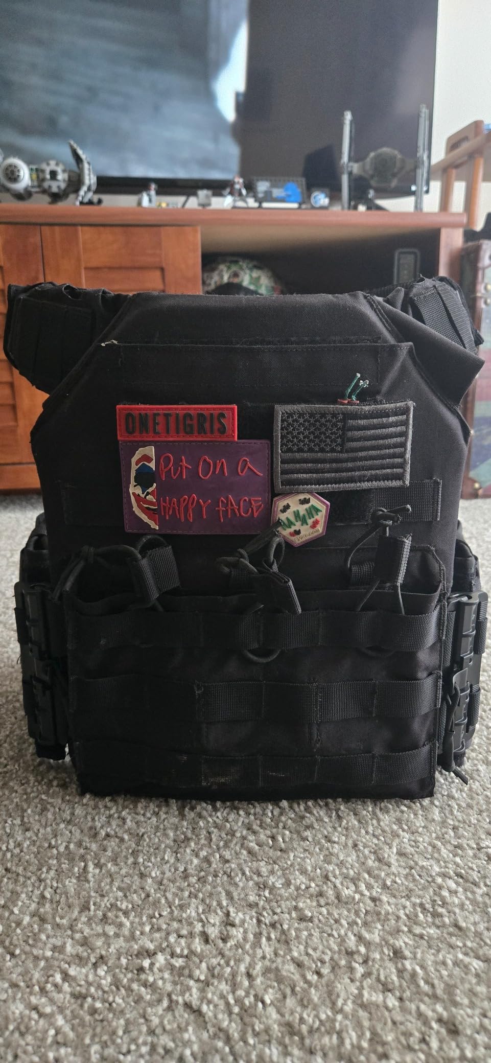 ONETIGRIS DOOM Tactical Vest, Adjustable Airsoft Vest MOLLE Vest for Men customer photo 1
