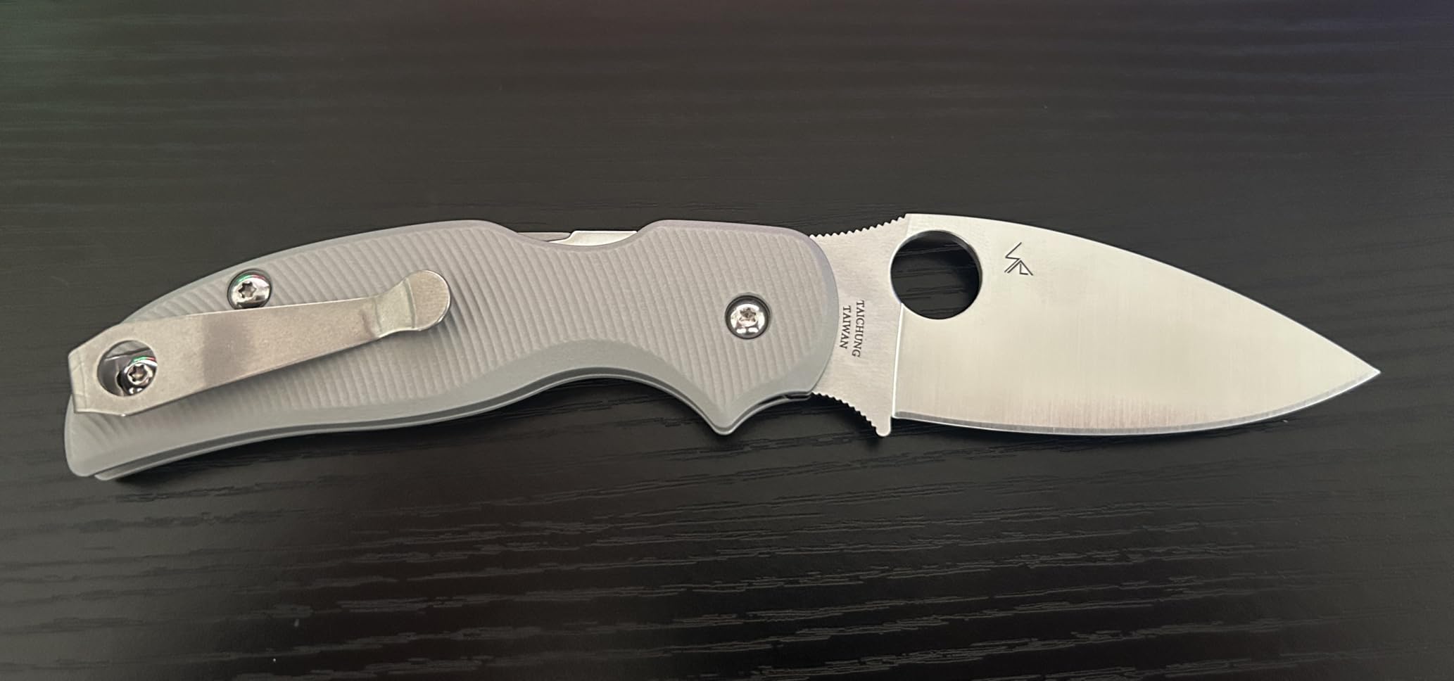 Spyderco Sage 5 Lightweight Folding Pocket Knife with 3