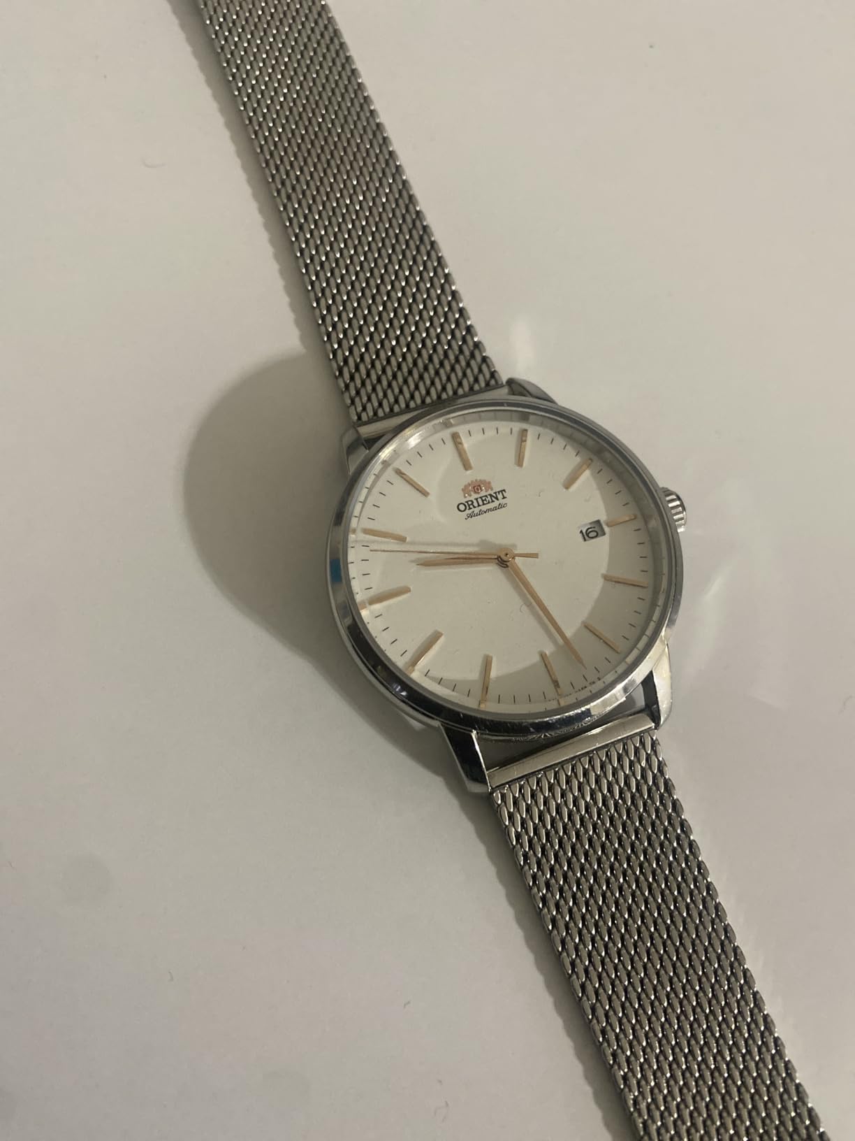 Orient RA-AC0E | Automatic/Hand-Winding | 40mm Stainless Steel Case | Casual Watch | Mineral Crystal customer photo 1